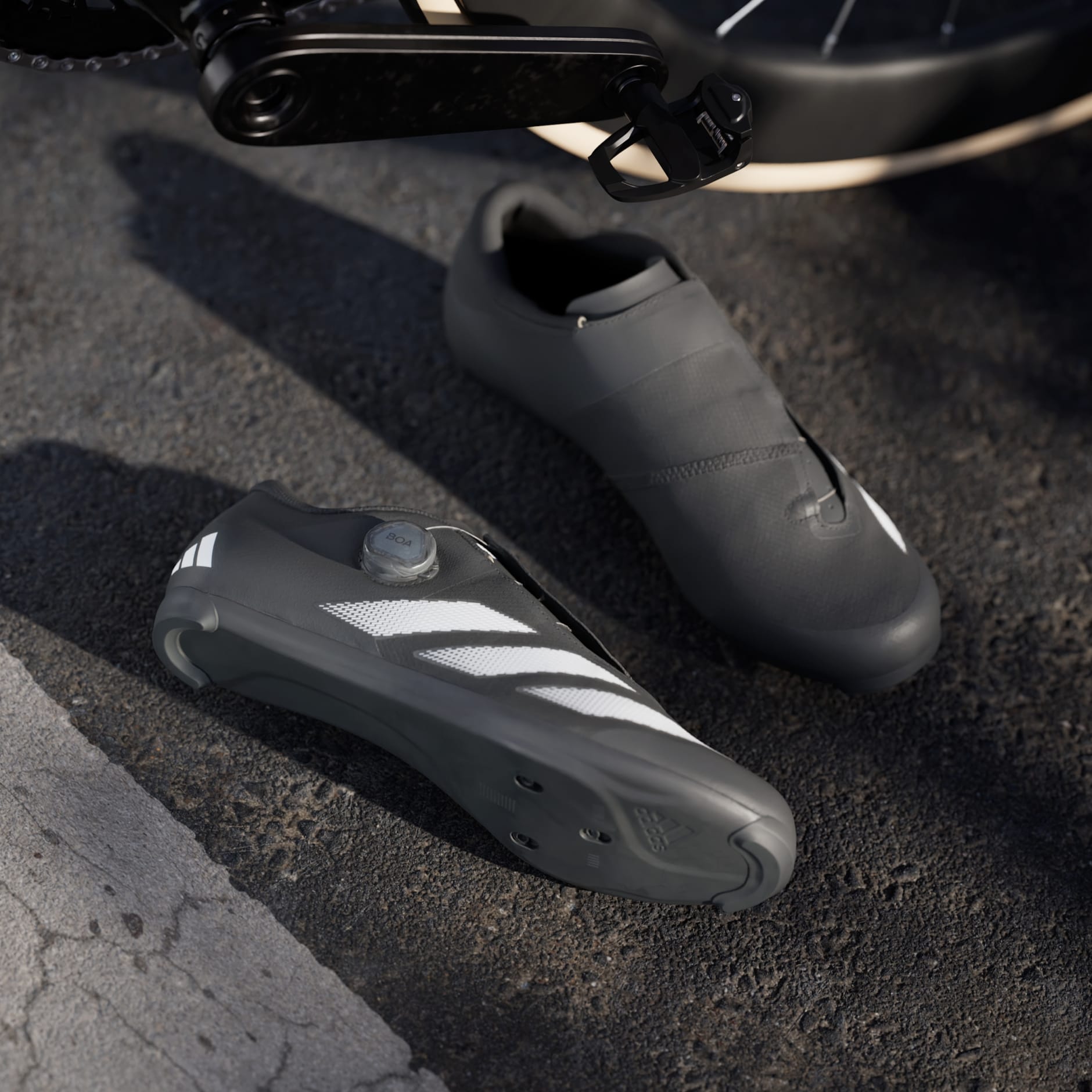 adidas The Road BOA Cycling Shoes Black adidas UAE