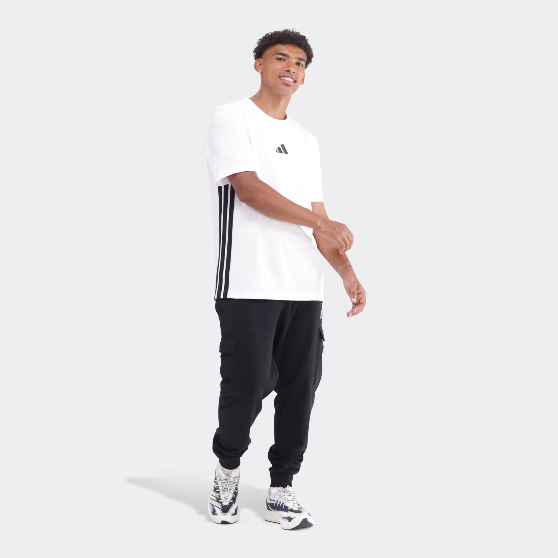 Essentials 3-Stripes Single Jersey T-Shirt