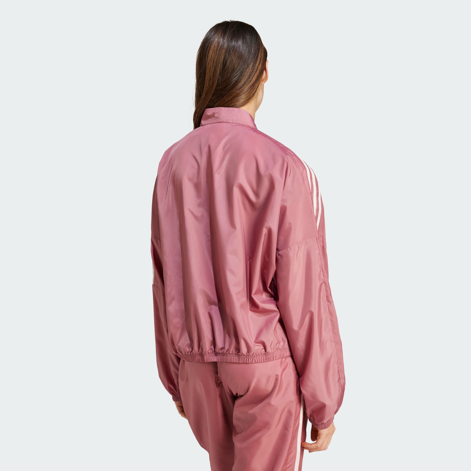 adidas Tiro Cut 3 Stripes Summer Woven Track Jacket Pink adidas UAE