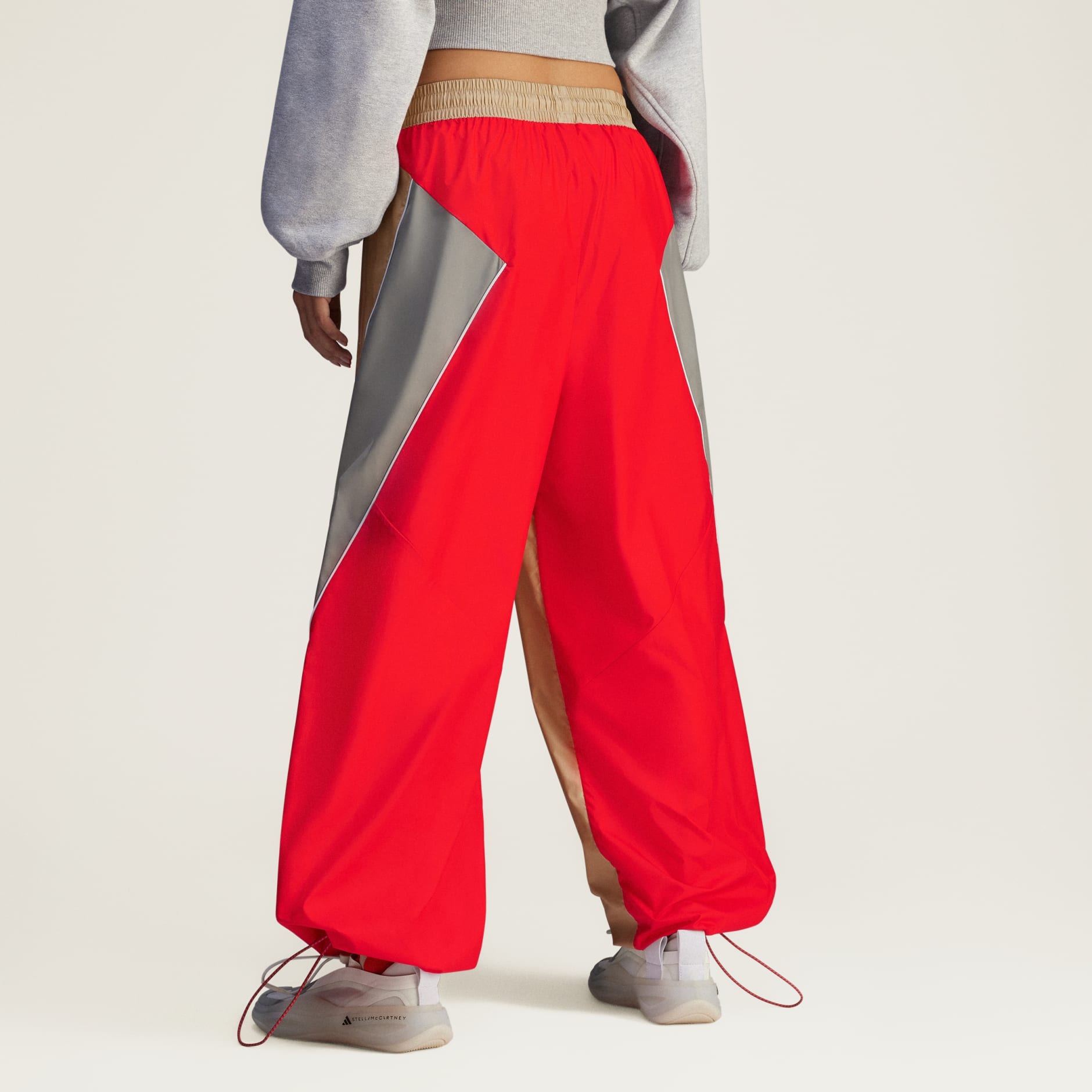 adidas by Stella McCartney Straight Leg Pants - Black | Free