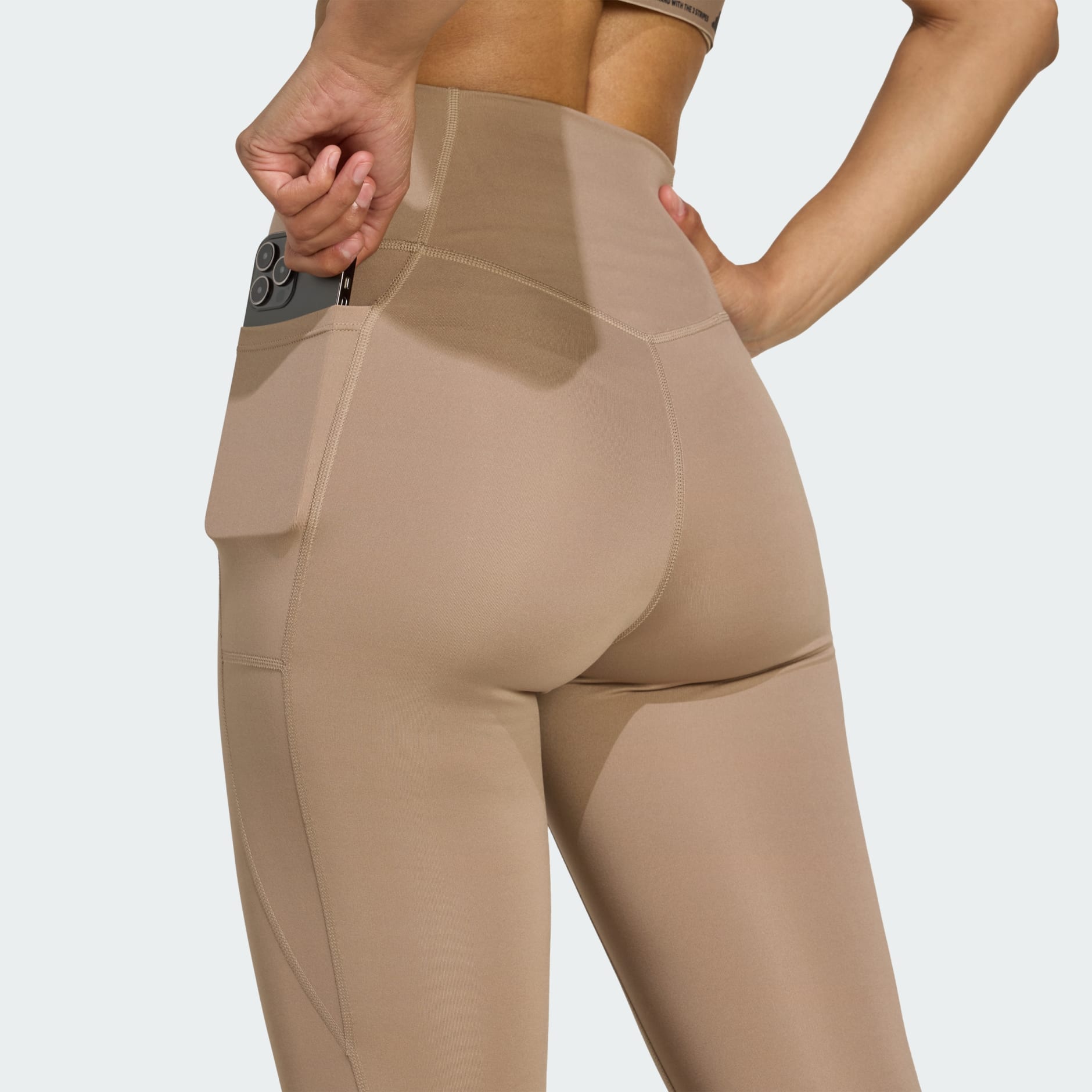 Tajice Optime Essentials No Front Rise Seam 7/8