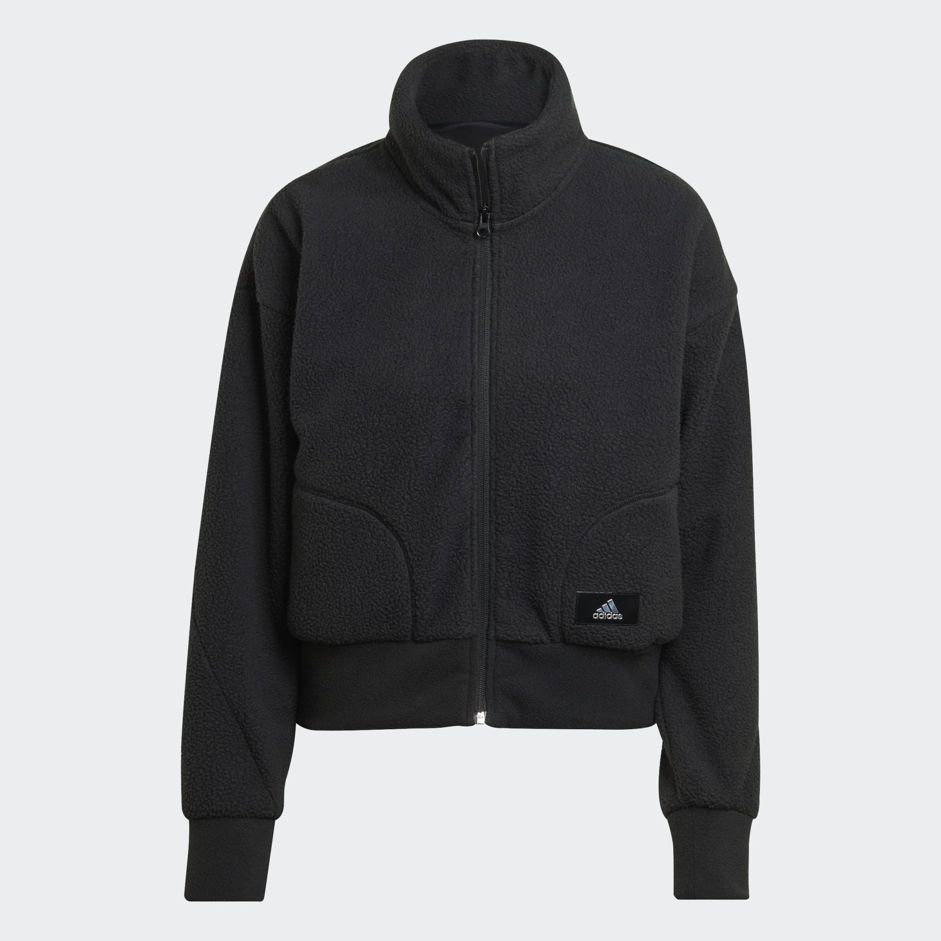 Adidas mesh jacket clearance black