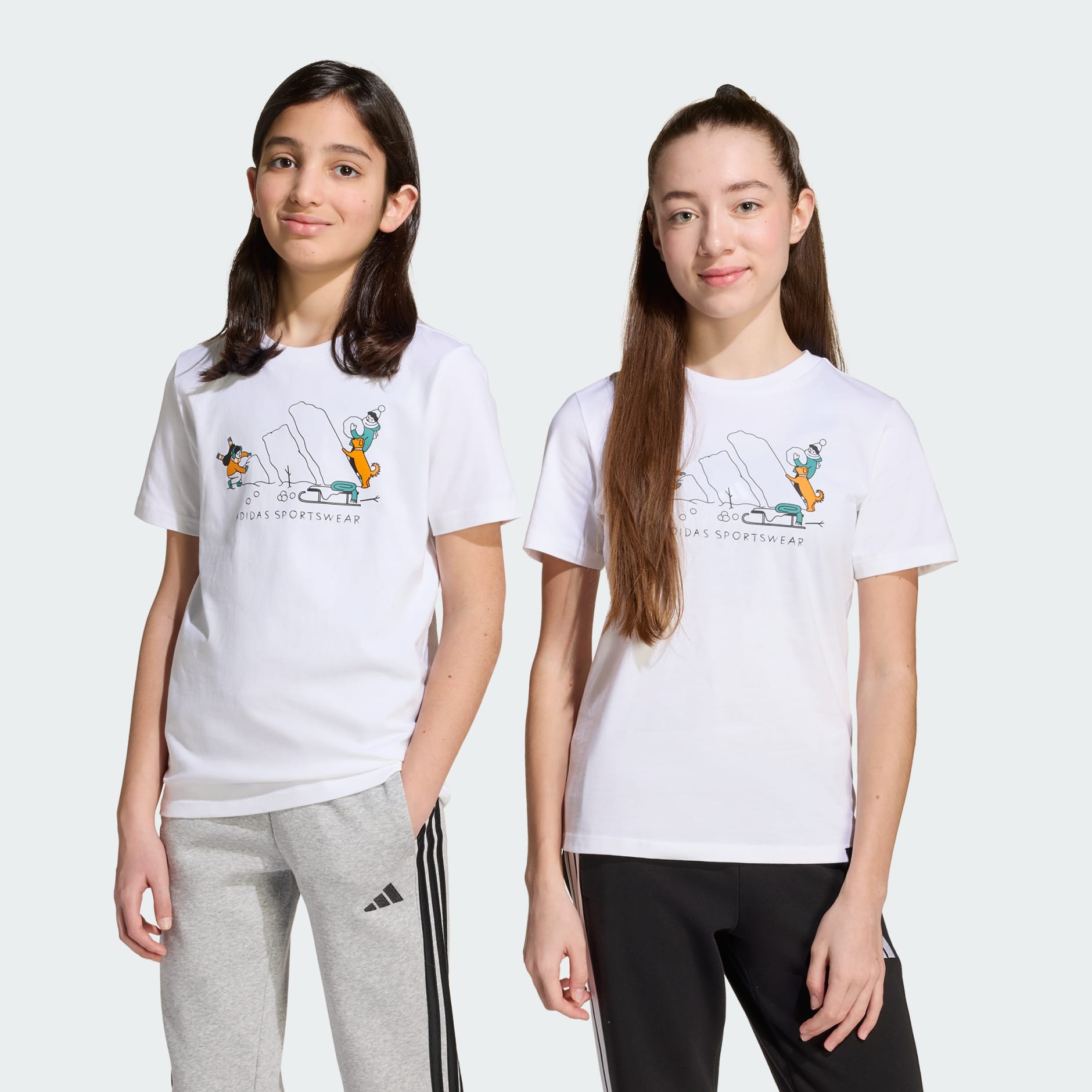 Winter Sports Graphic Tee Kids
