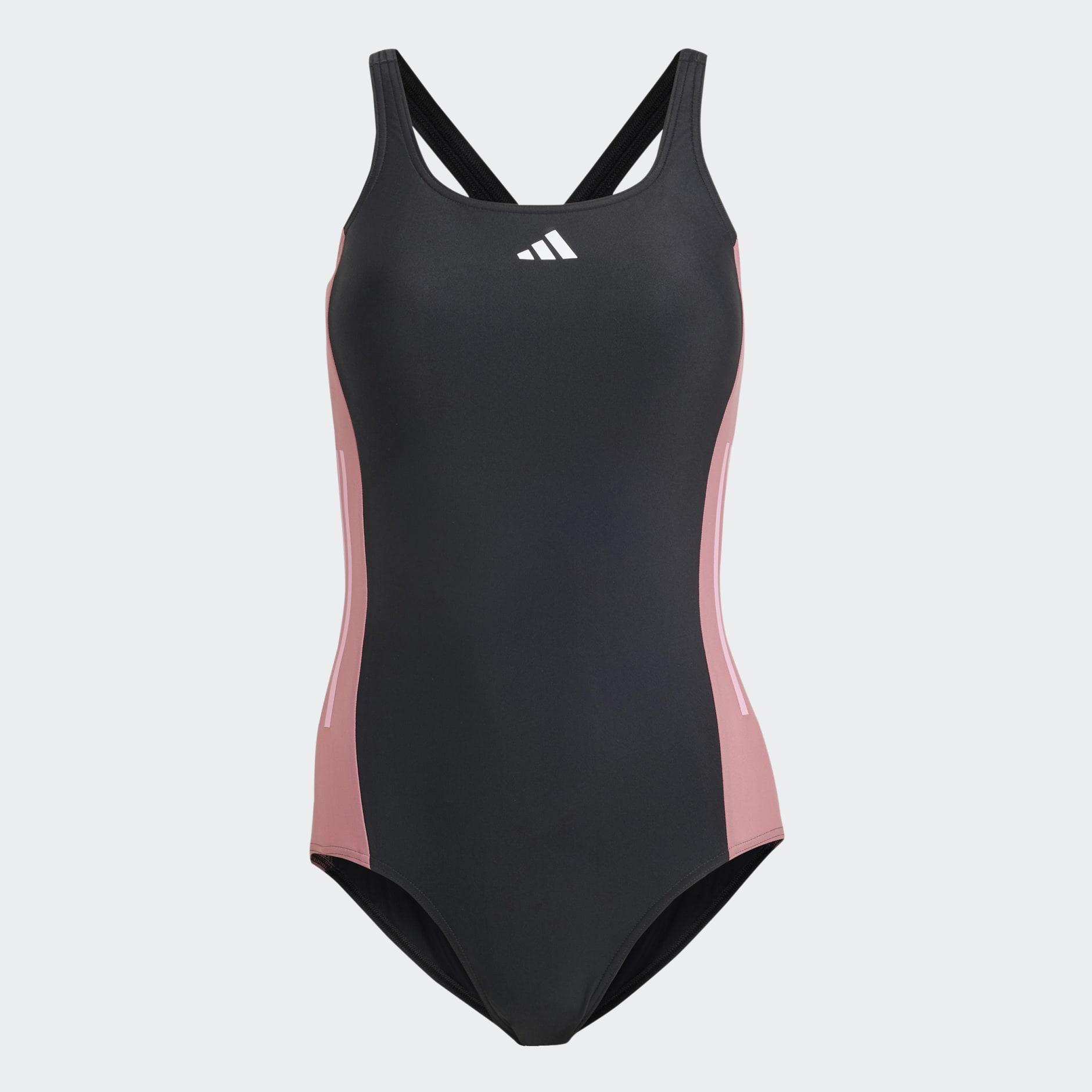 Ny mening husdyr bestikke Women's Clothing - 3-Stripes Colourblock Swimsuit - Black | adidas Oman