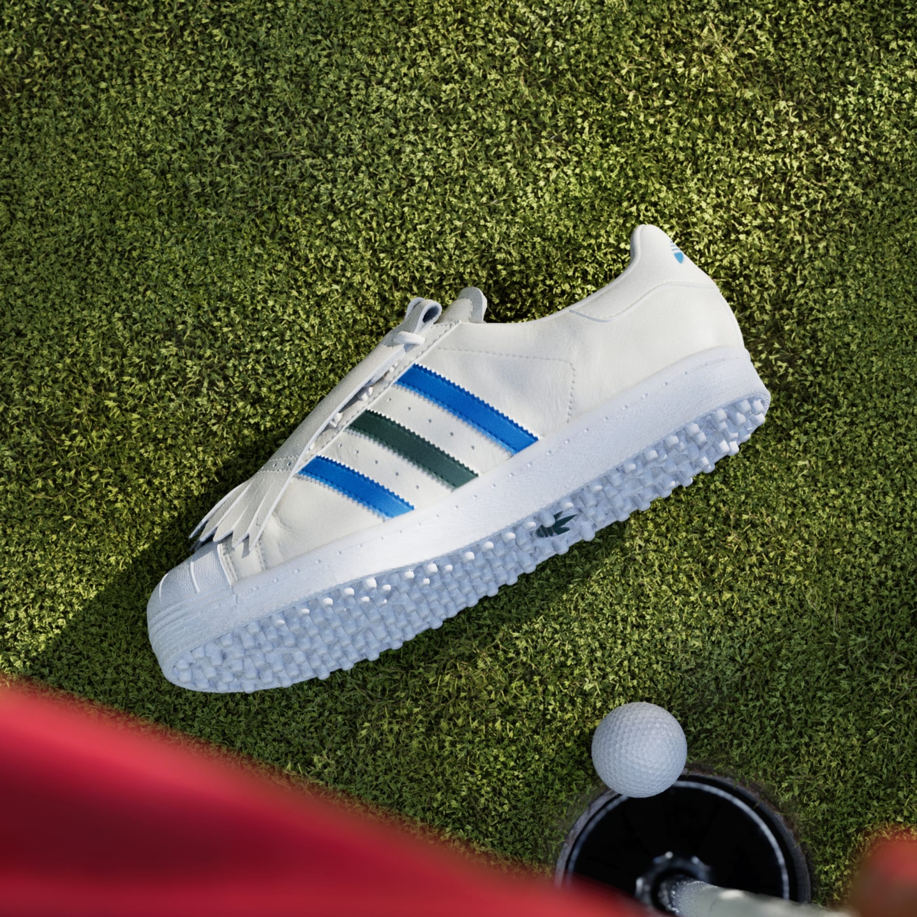 All products Rolling Links Superstar Spikeless Golf Shoes White adidas South Africa