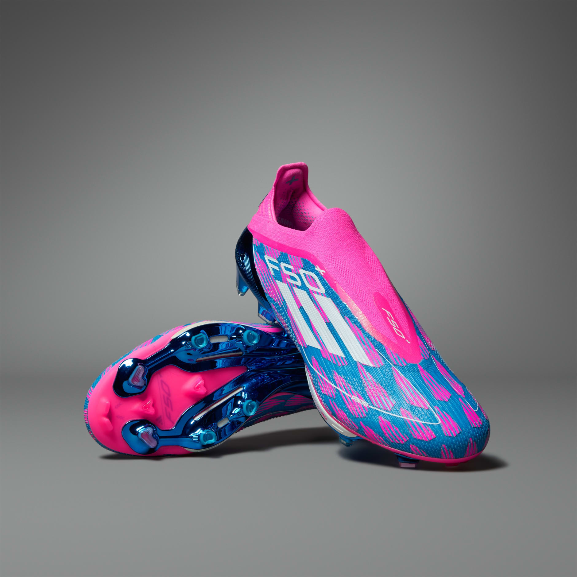 adidas F50 Firm Ground Boots Blue adidas UAE