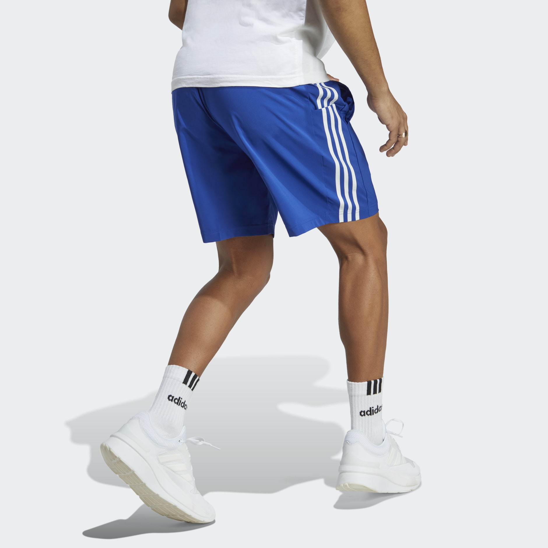 Men's Clothing - AEROREADY Essentials Chelsea 3-Stripes Shorts - Blue ...