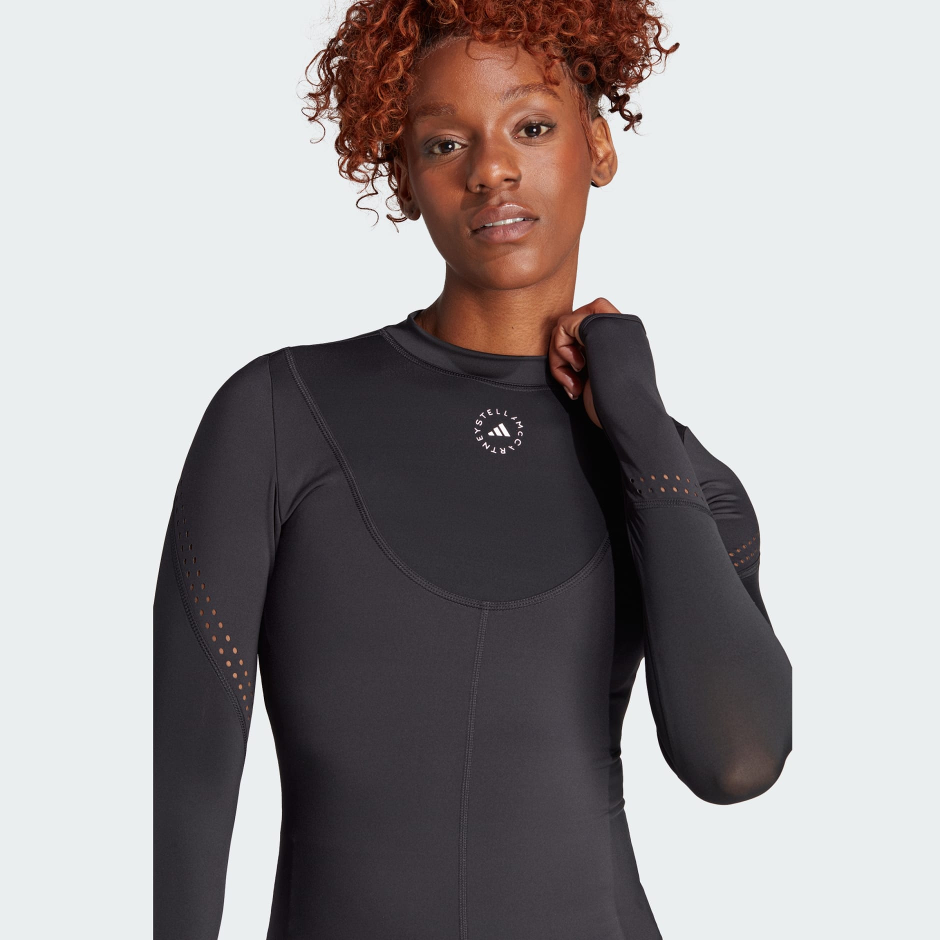 Tricou de antrenament cu mânecă lungă adidas by Stella McCartney TruePurpose