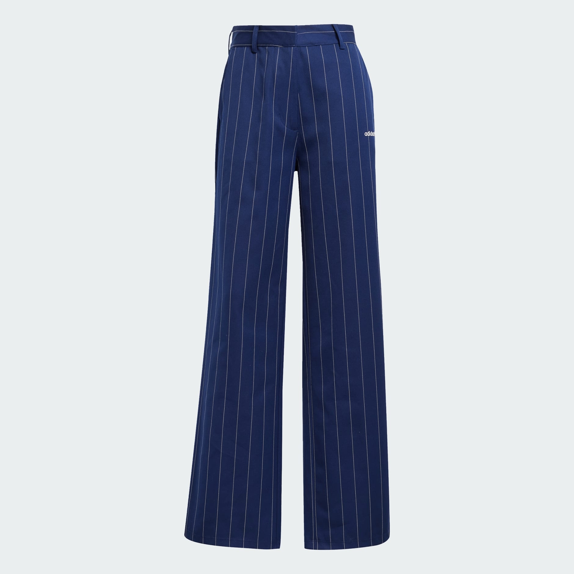 Pinstripe Twill Loose Pants