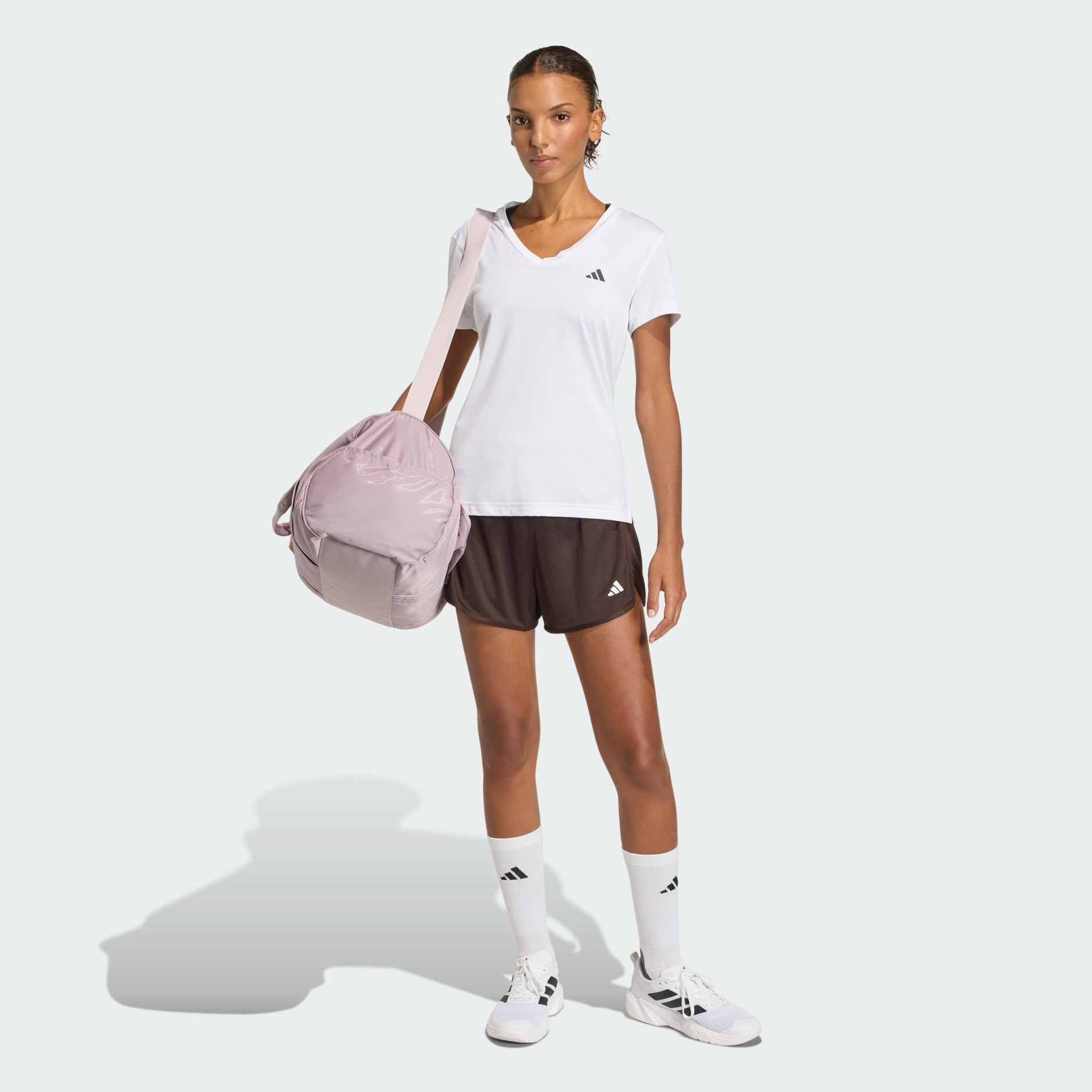 Pantaloni scurți tricotați, cu talie &icirc;naltă, Pacer Essentials