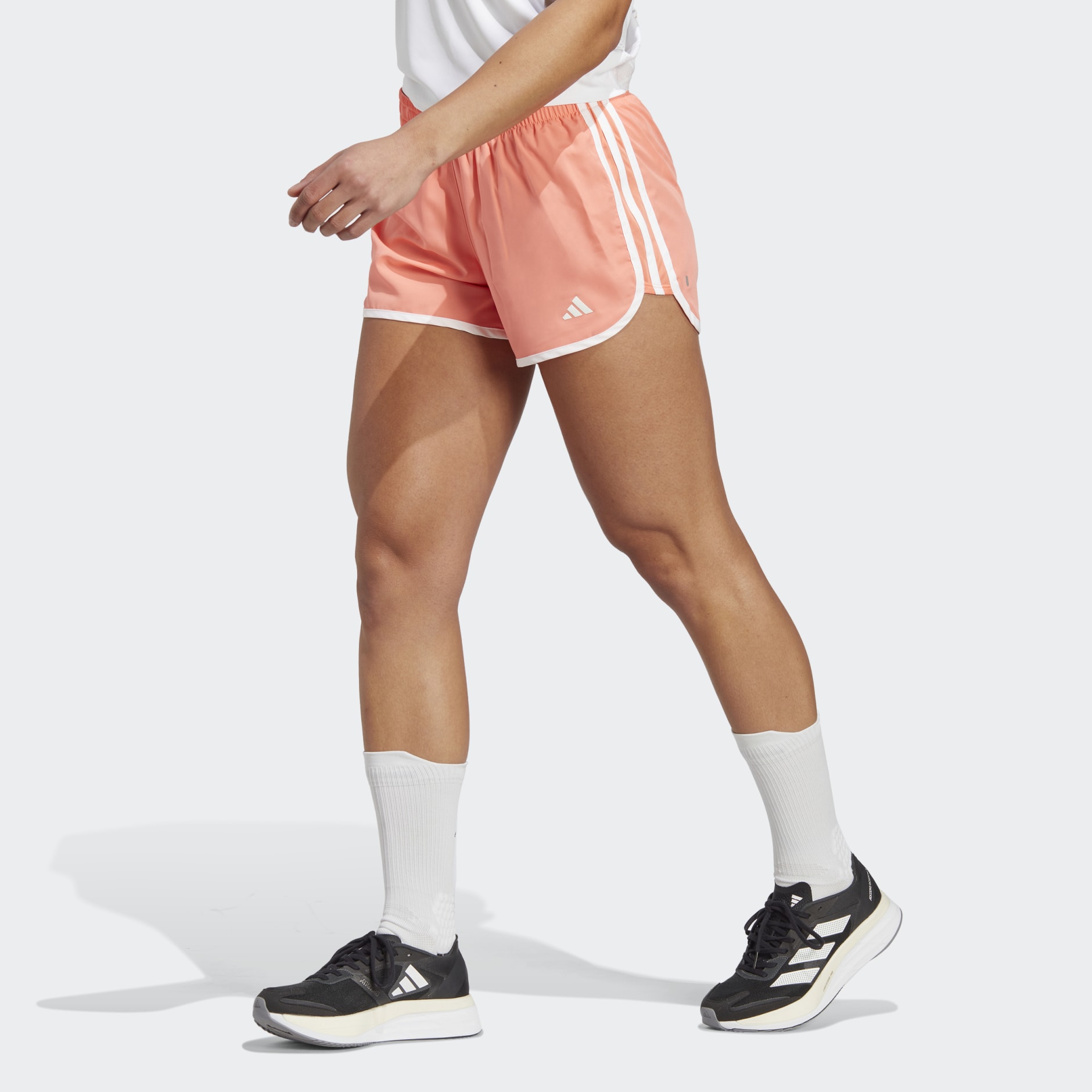 Women's Clothing - Marathon 20 Running Shorts - Orange