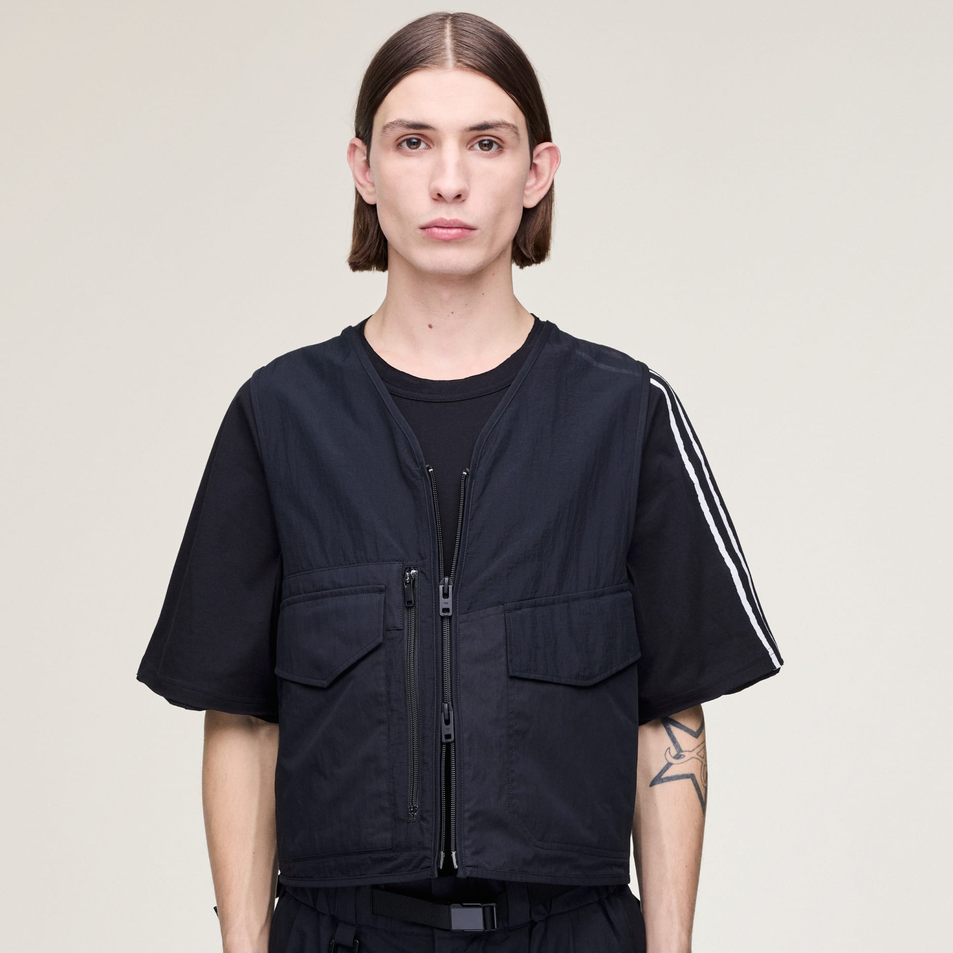 Y-3 軍裝實用背心