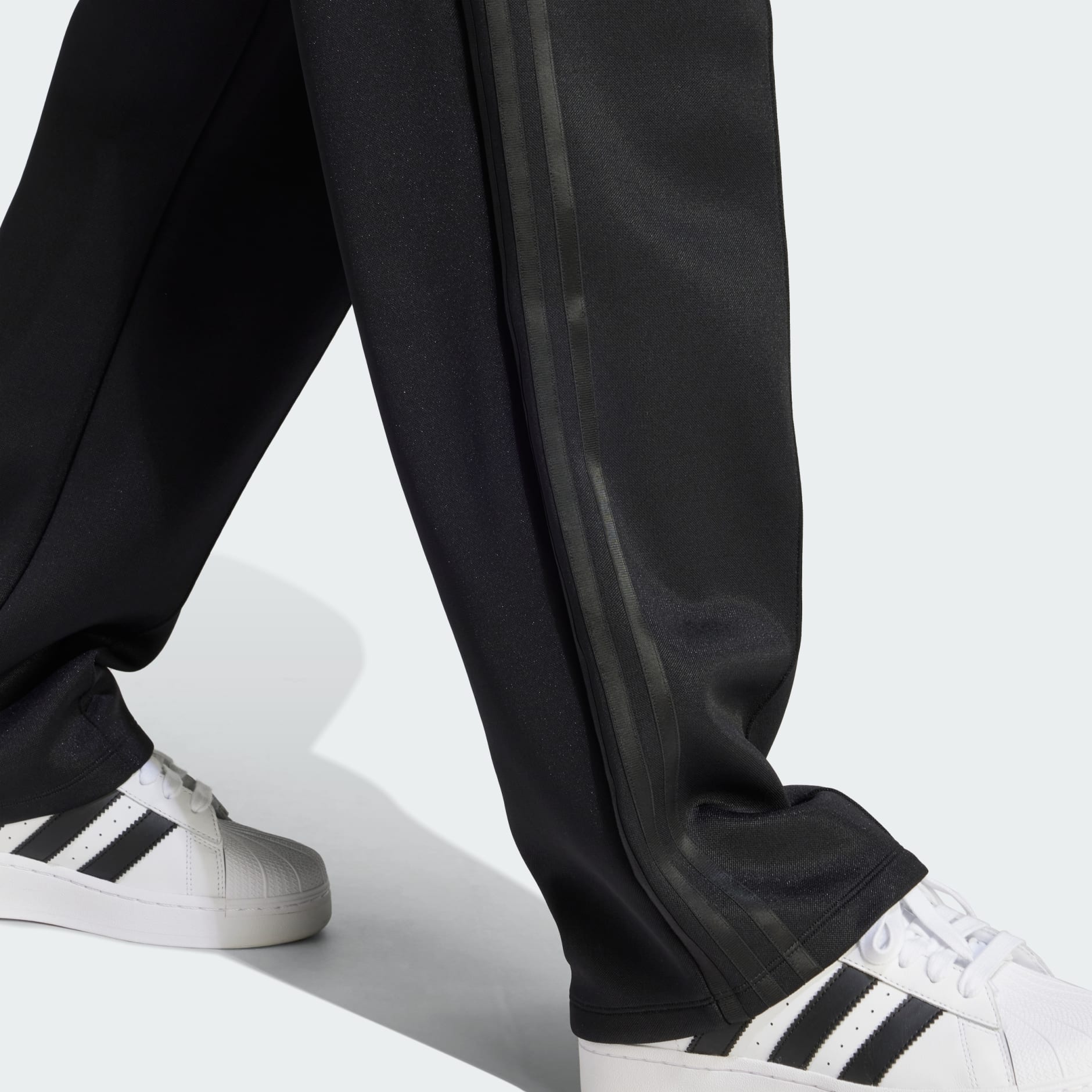 adidas Adicolor Classics Oversized SST Track Pants - Black | adidas UAE