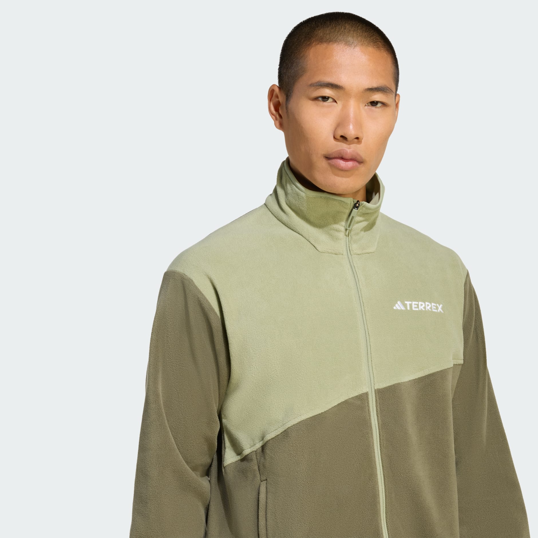 Chaqueta Terrex Multi Algod&oacute;n Perchado con Cierre Frontal