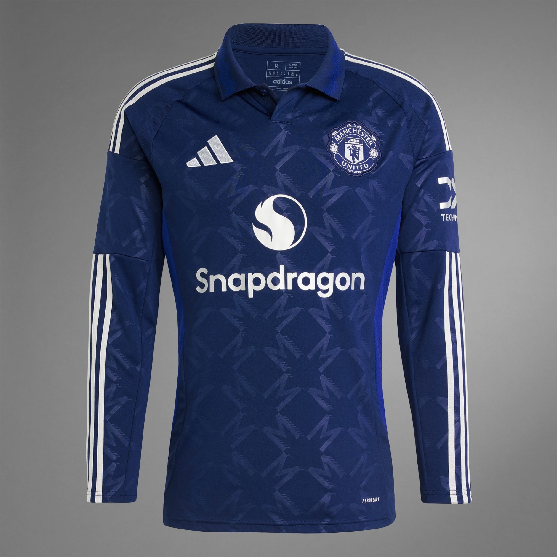 Clothing Manchester United 24 25 Long Sleeve Away Jersey Blue adidas South Africa