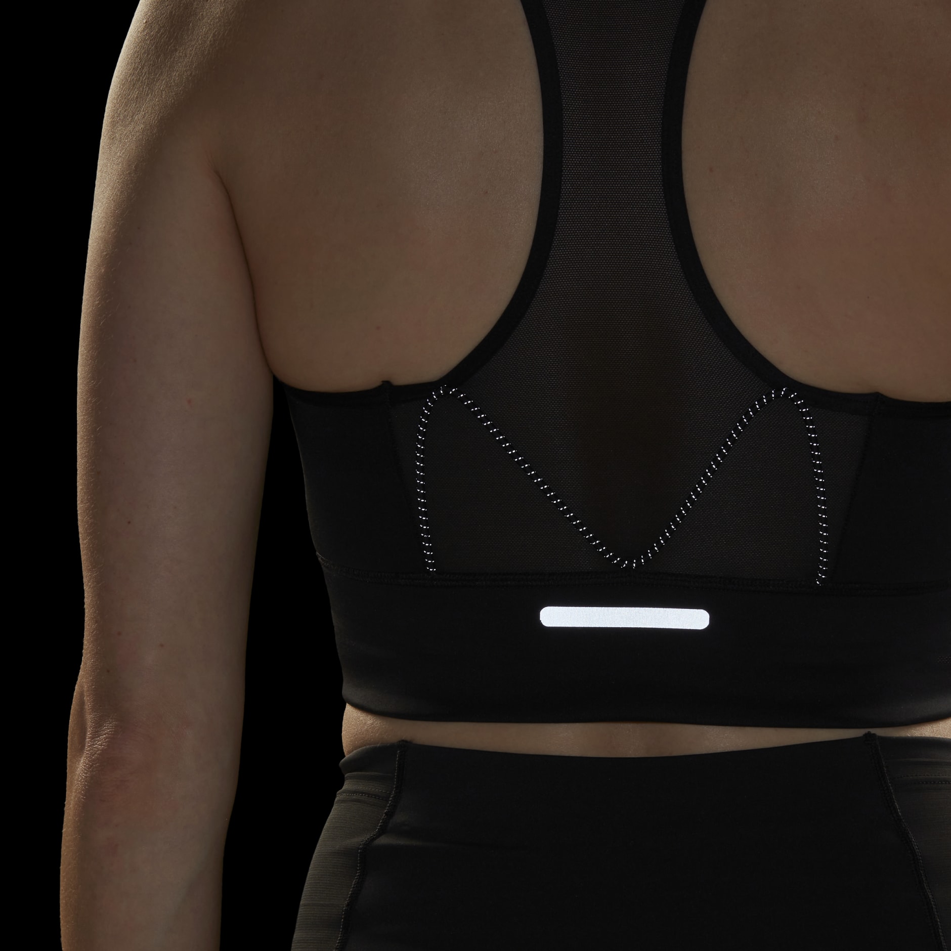 Nike Training City Ready ultrabreathe bra in black
