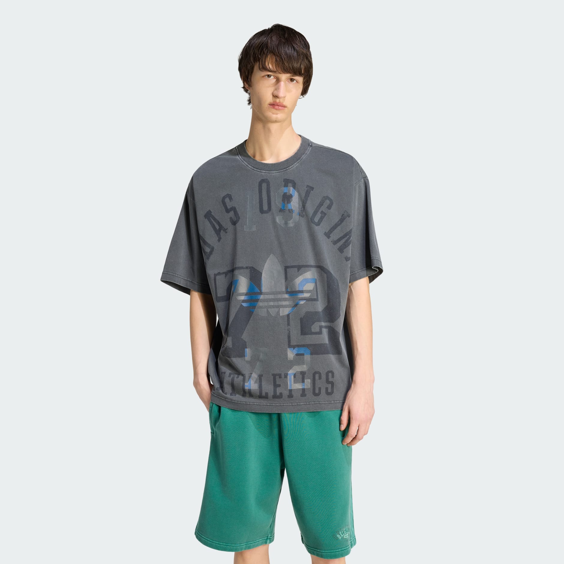 ADIDAS ORIGINALS - WASHED GRAPHICS PREMIUM T-SHIRT