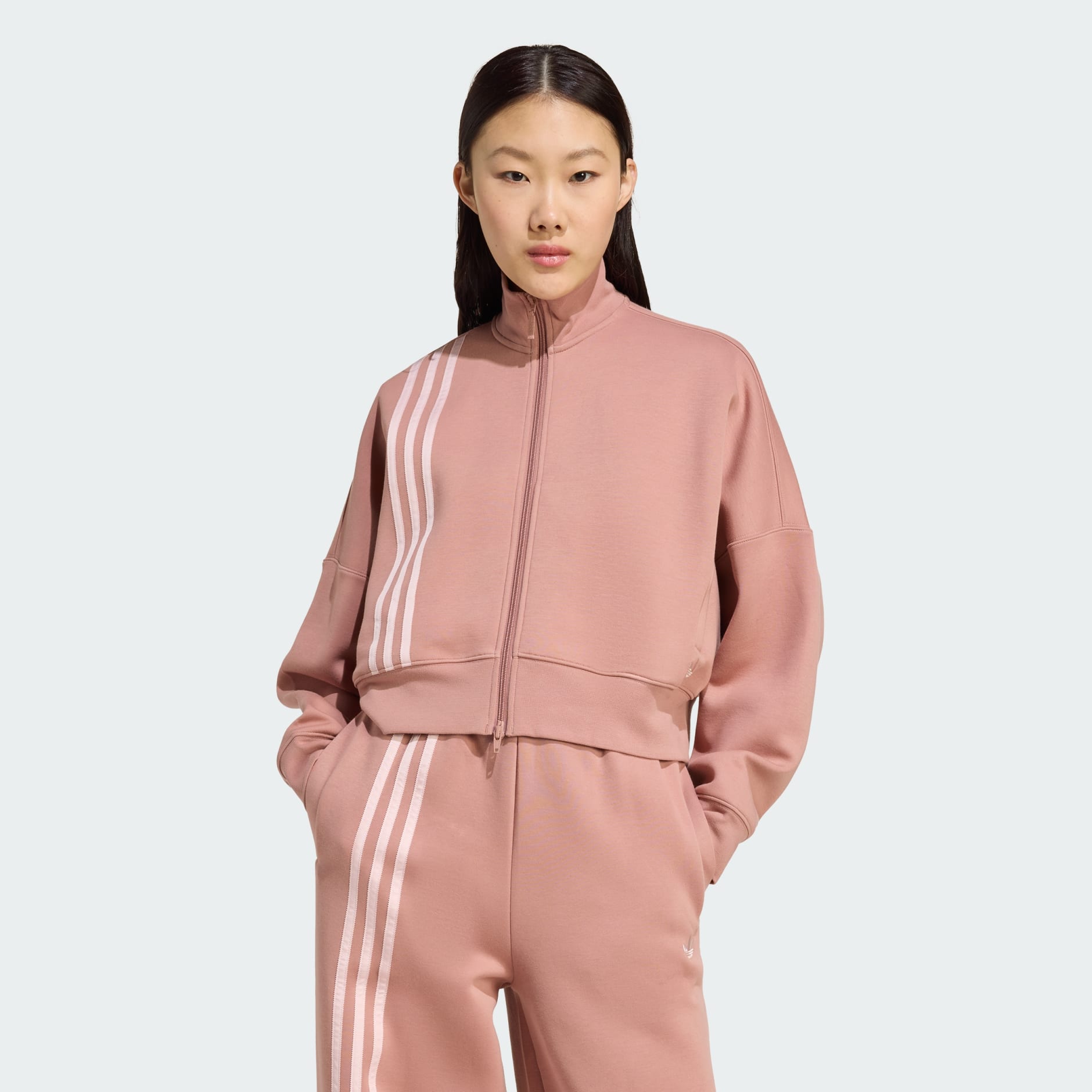 トップス adidas QUILTED 3 STRIPES adidas 3-Stripes Track Top | Nordstromrack