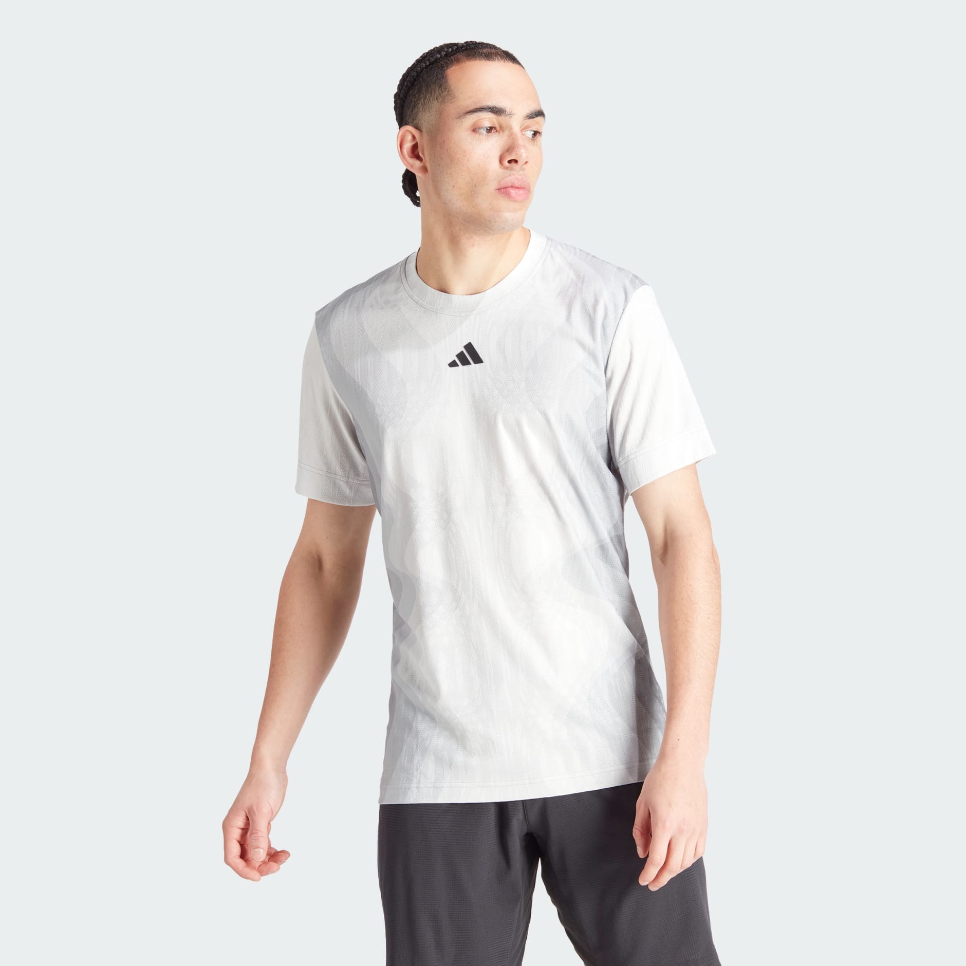 adidas Tennis Airchill Pro FreeLift Tee - Grey | adidas KE