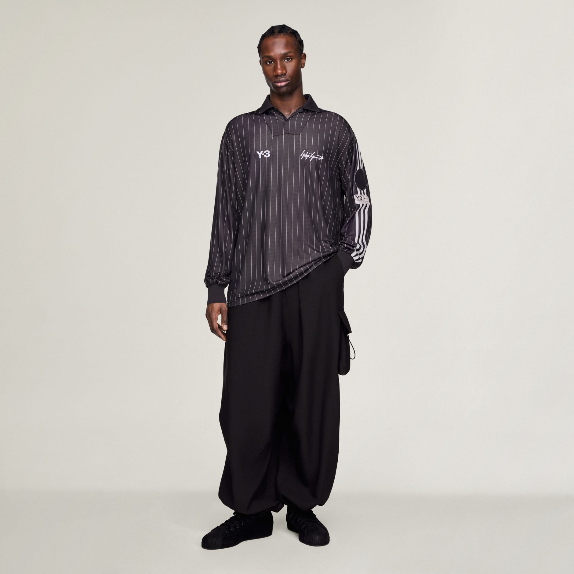 Y-3 Zinedine Zidane Football Long Sleeve Jersey