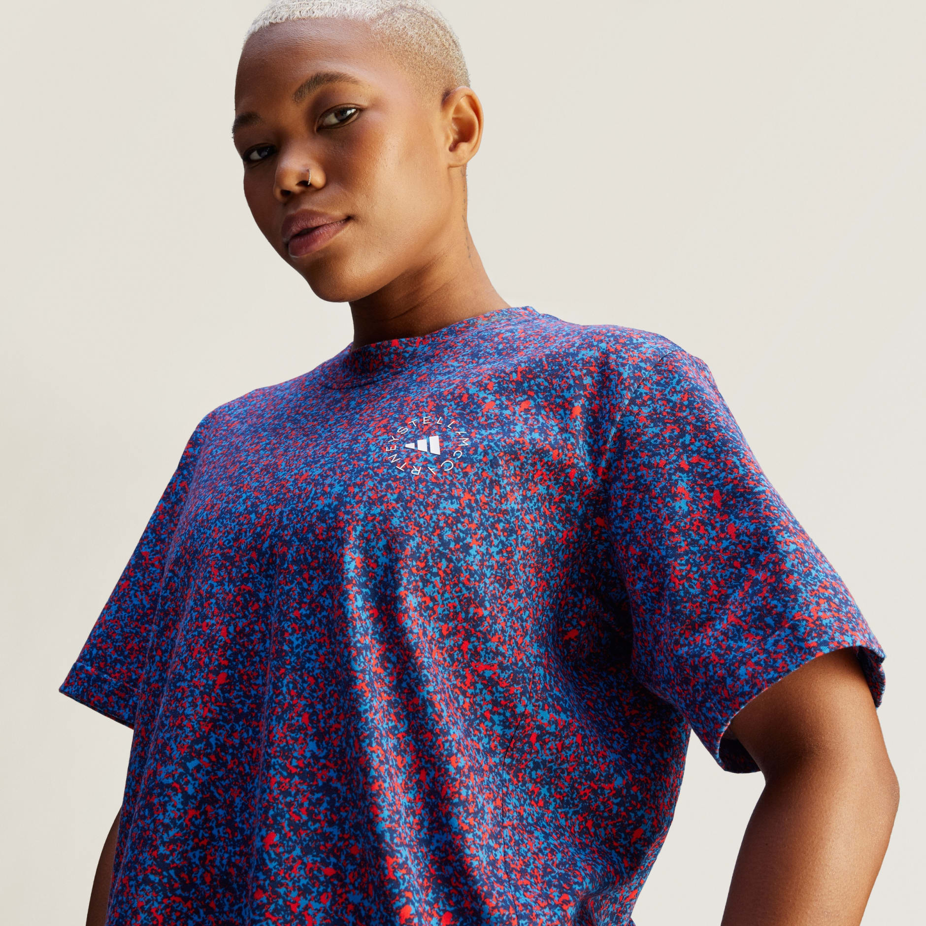 adidas by Stella McCartney Printed Loose Tee
