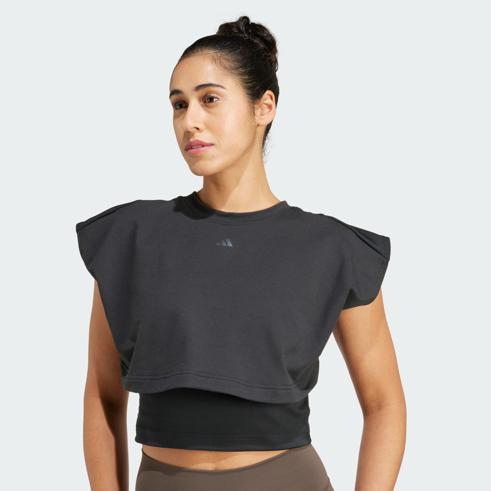 Power Boxy French Terry 3-Stripes Tank Top