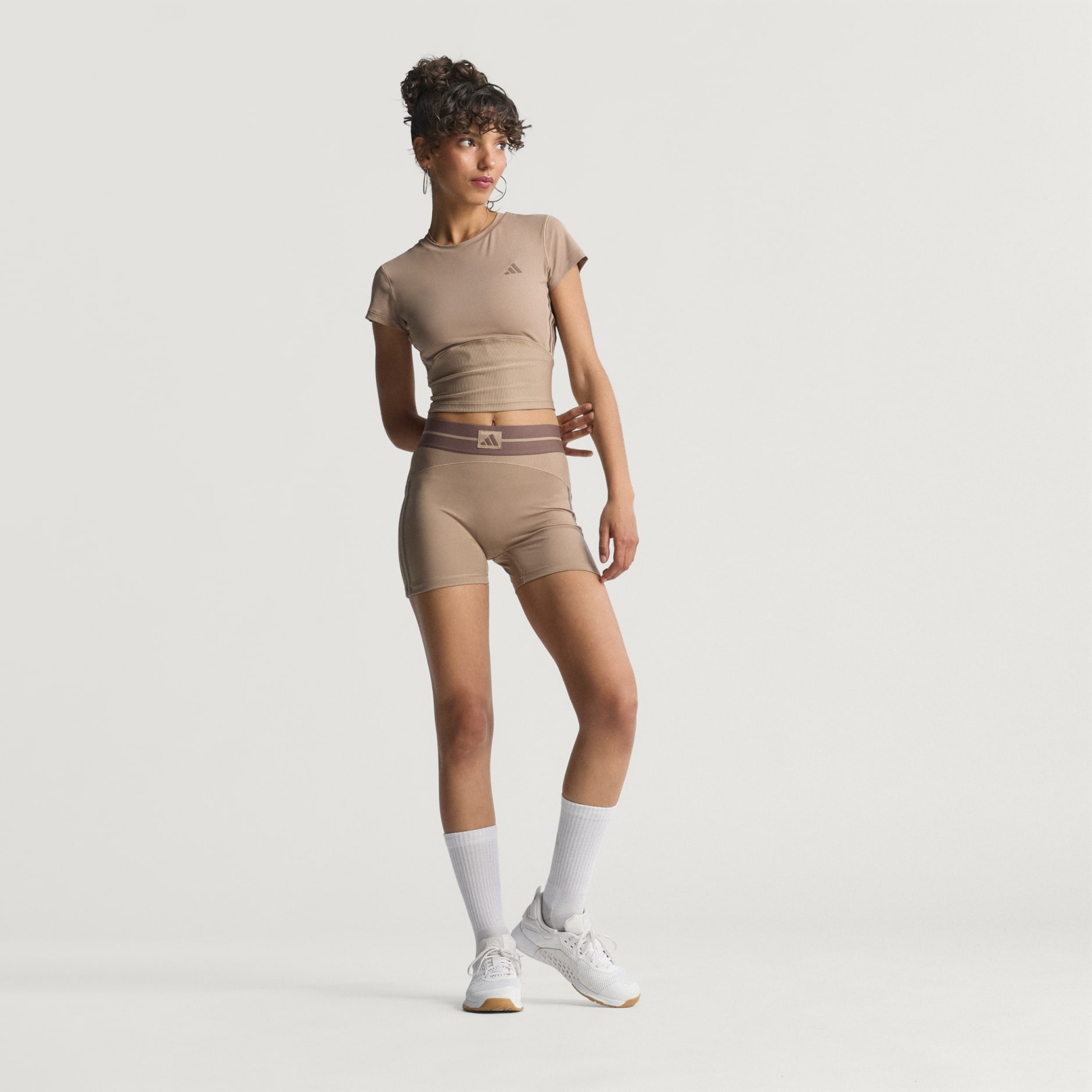 Skraćena majica Hyperglam Rib