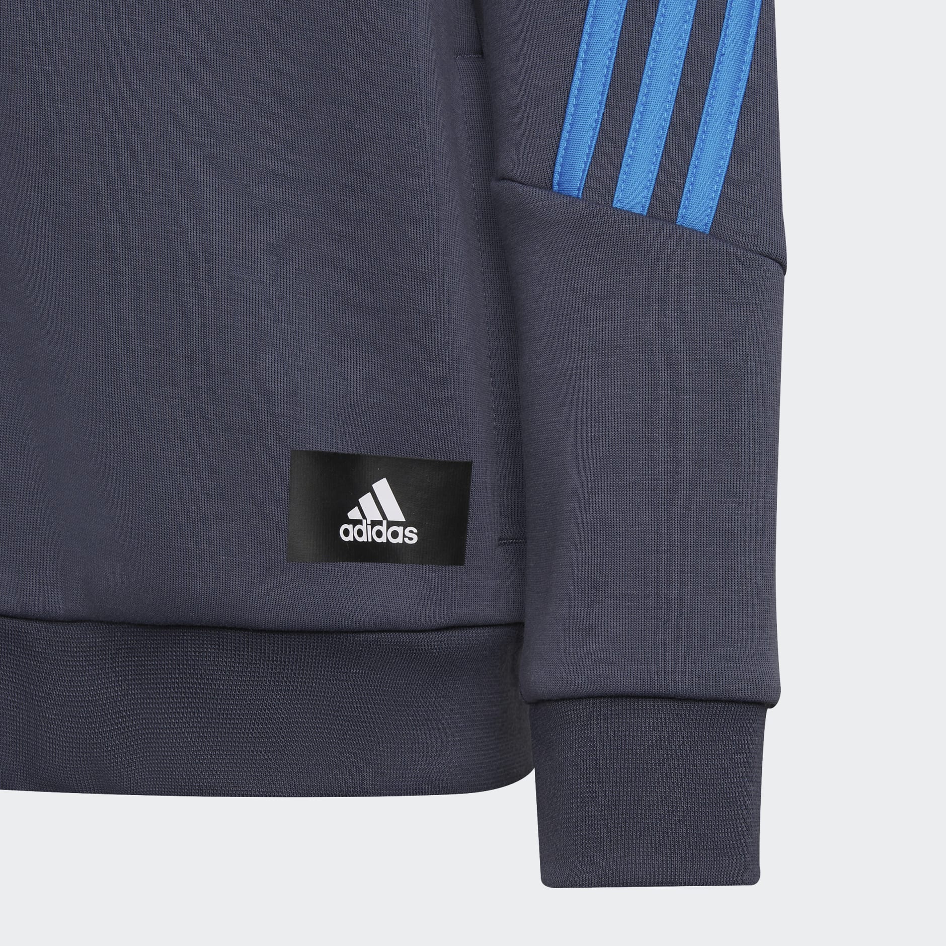 Adidas side stripe hoodie best sale