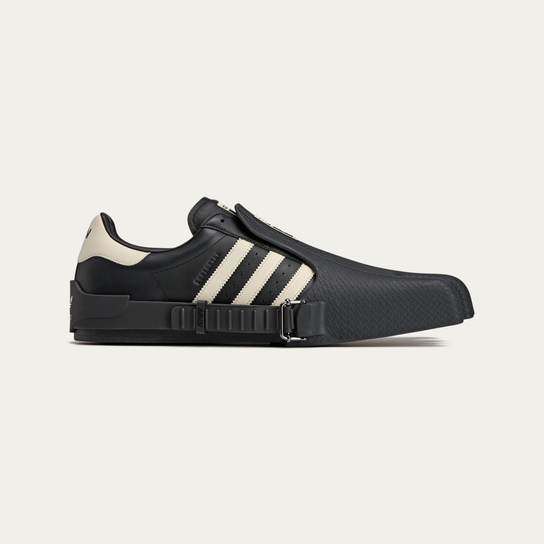 adidas adidas by Avavav Superfinger Superstar Shoes Black adidas LK