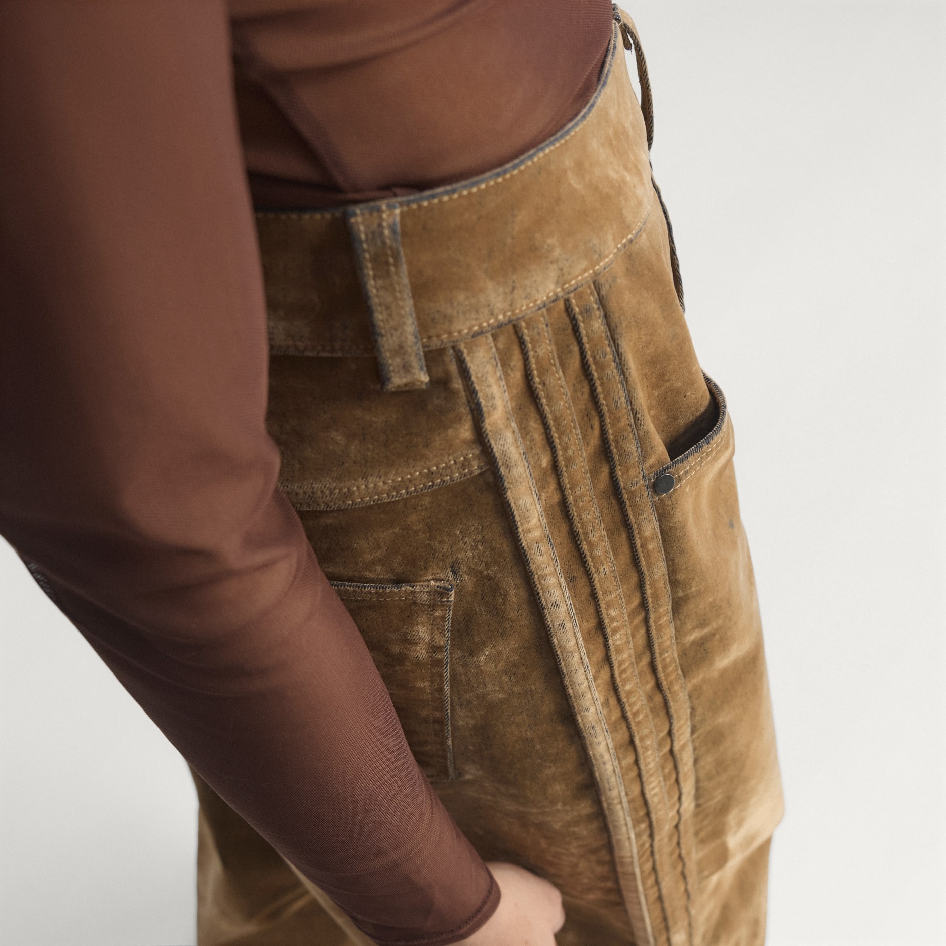 بنطال Adibreak Brushed Twill