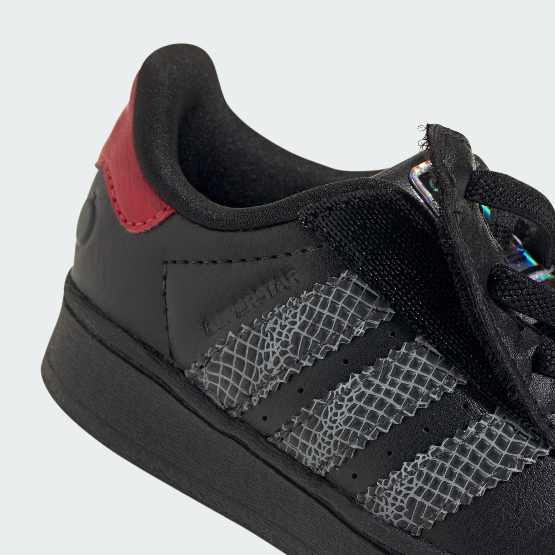 SUPERSTAR LED LIGHTS COMFORT CLOSURE ELASTIC LACE SHOES