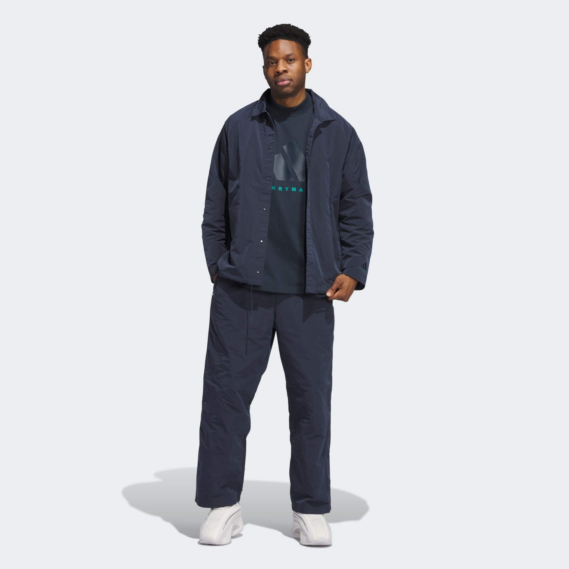 adidas Basketball Woven Snap Pants