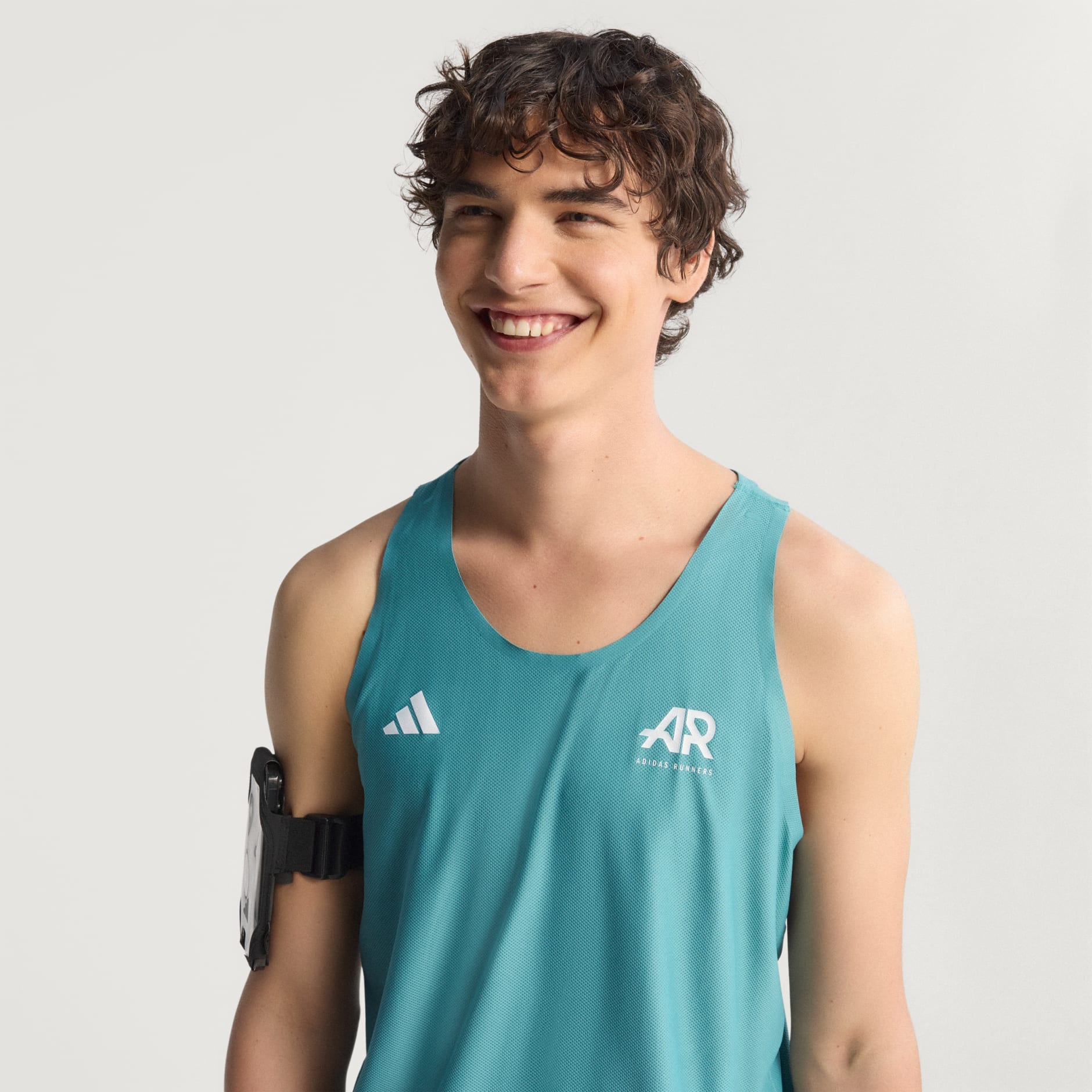 Clothing - Runners CLIMACOOL Singlet - Turquoise | adidas Qatar