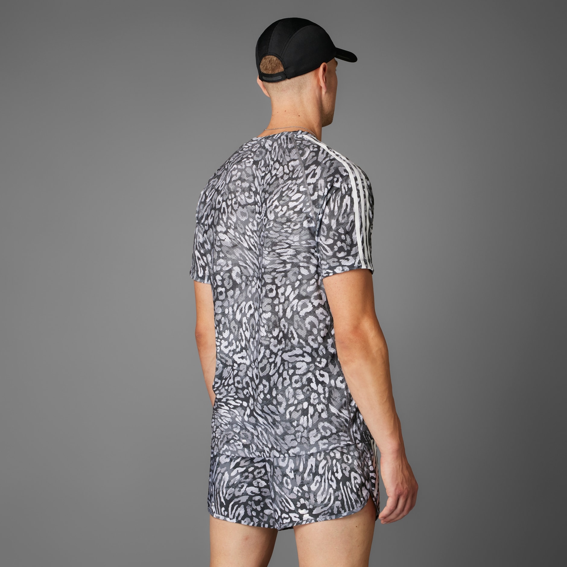 Own The Run CLIMACOOL 3-Stripes Tee