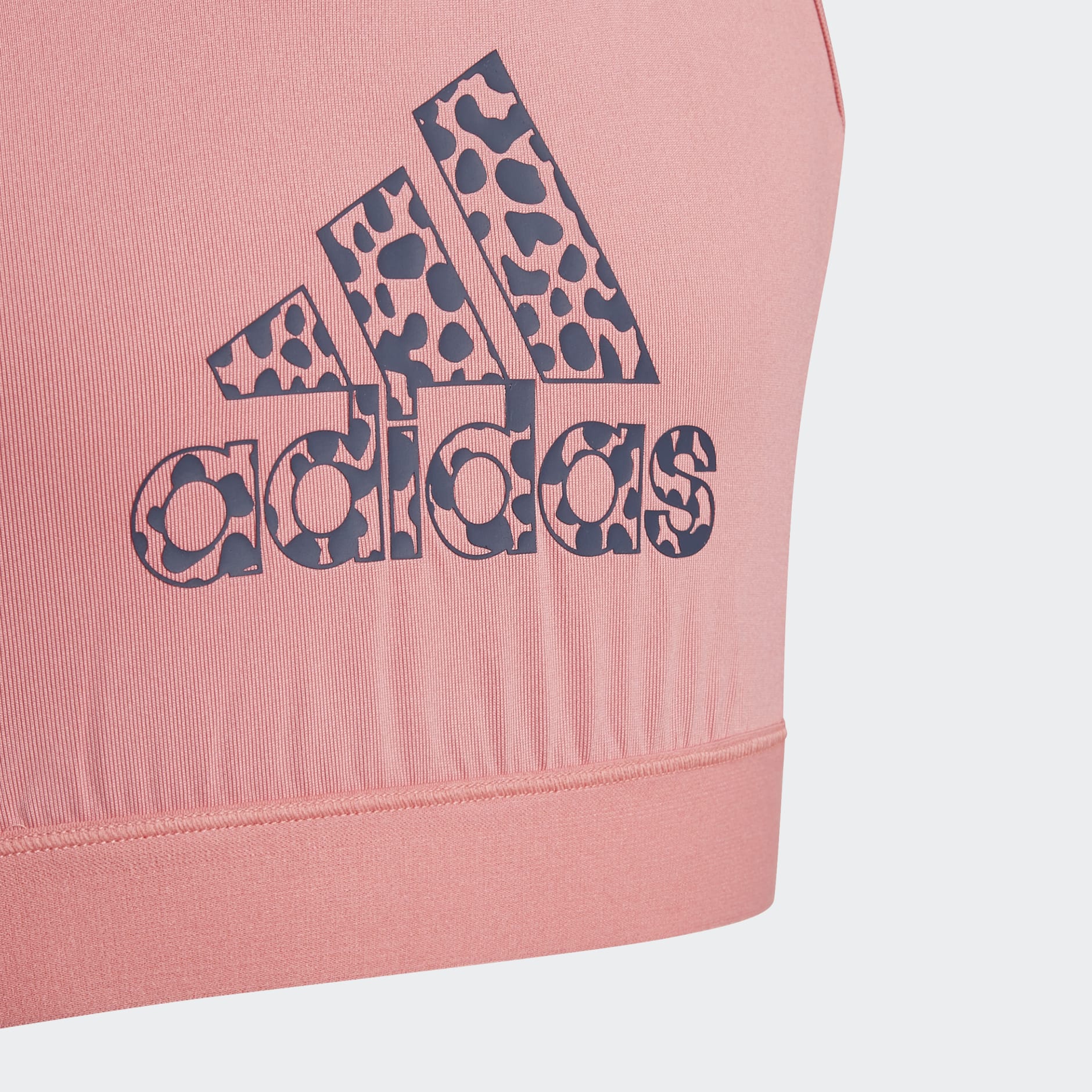 adidas Designed To Move Leopard Bra Top