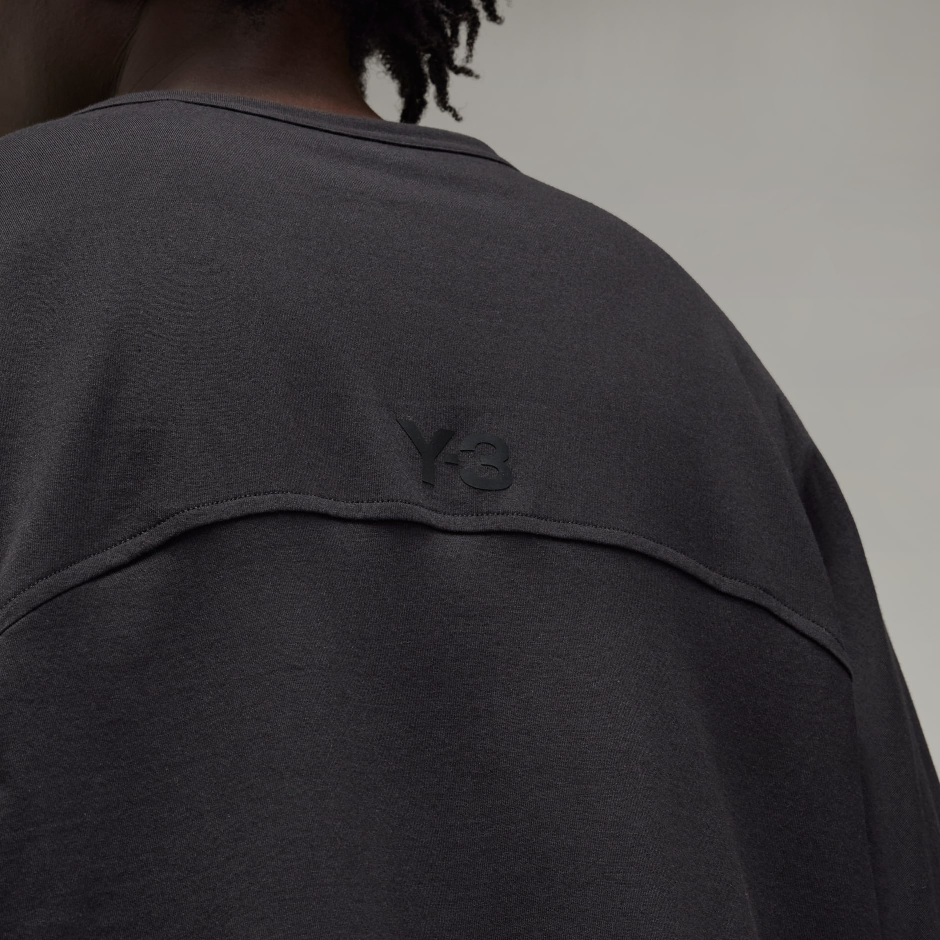 Y-3｜ (M 3S LS TEE (JN4987)) adidas Y-3 3-Stripes Long Sleeve Tee - Black | adidas GH