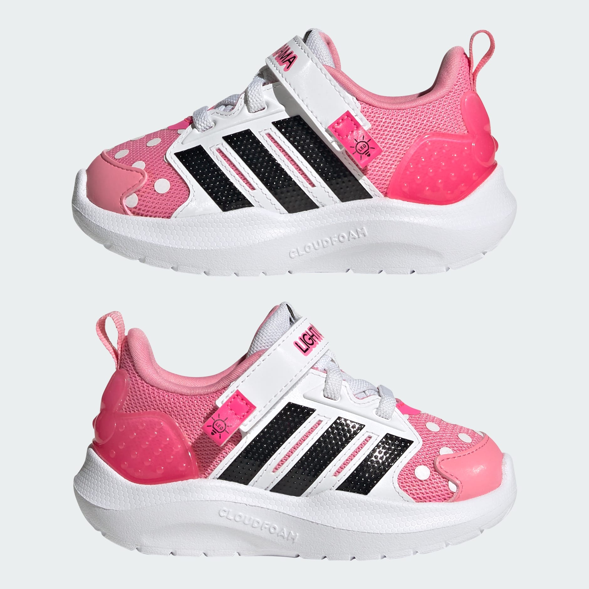 ADIDAS DISNEY LIGHTORAMA MINNIE MOUSE SHOES INFANTS