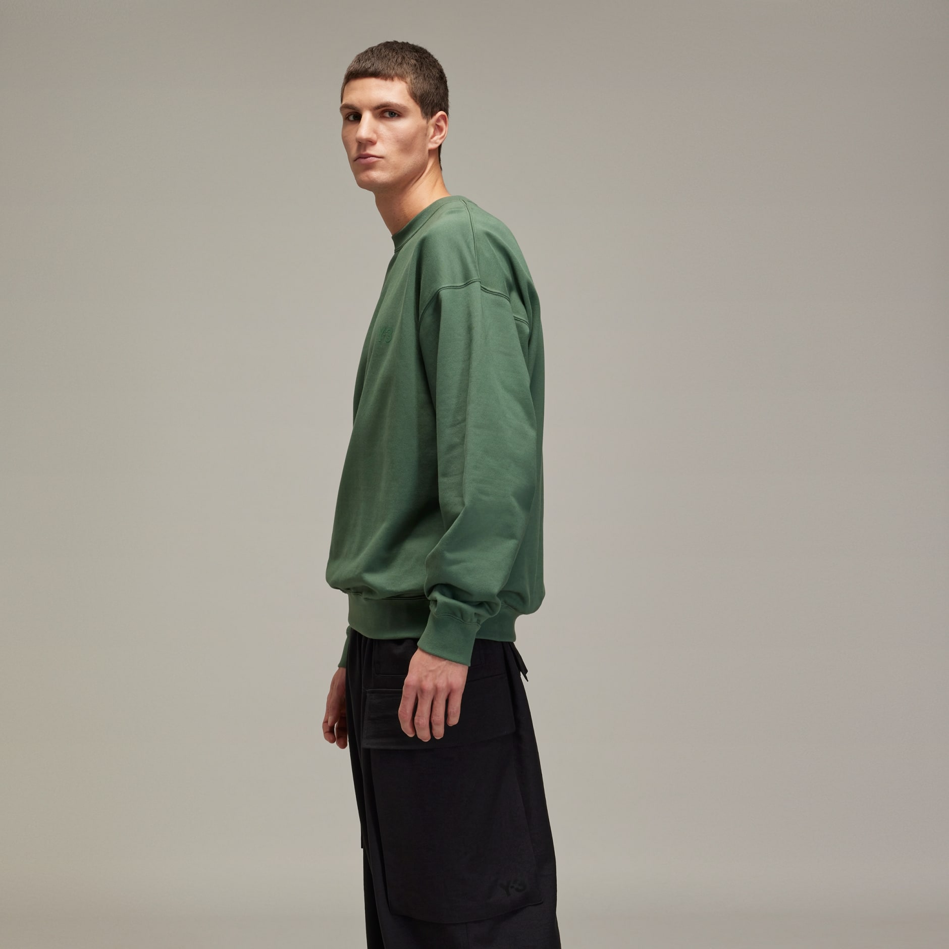 Y-3 French Terry Crew Sweater