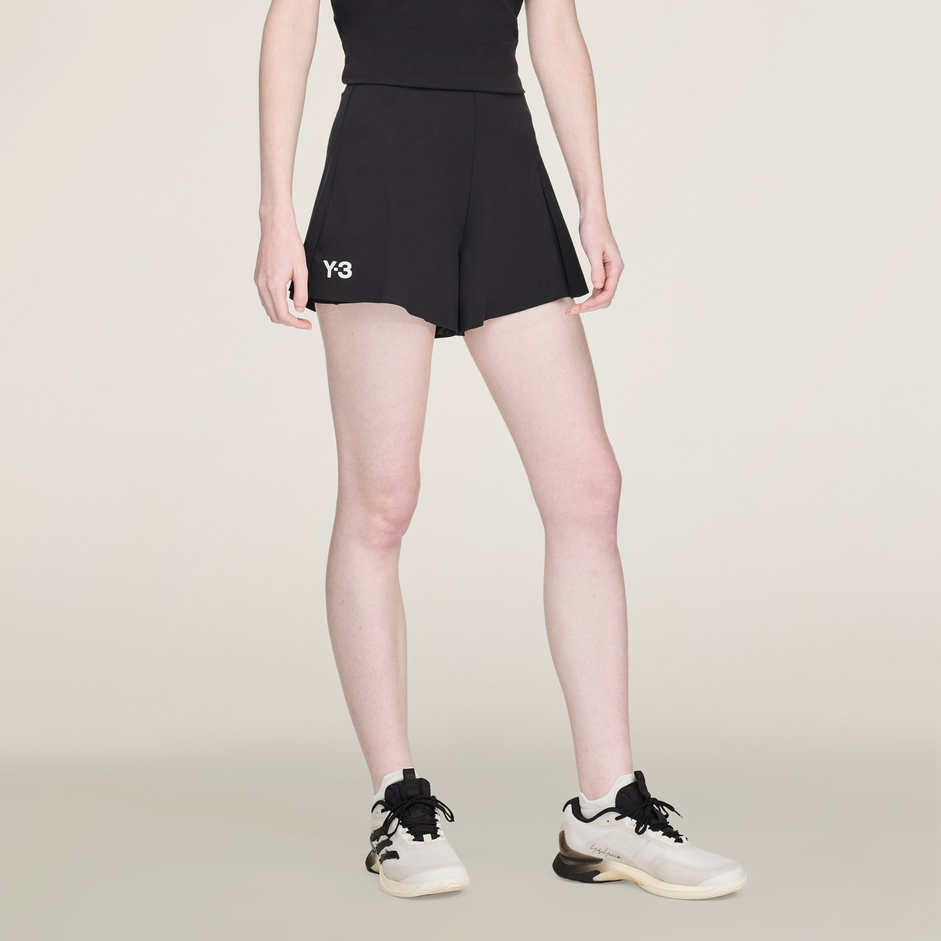Y-3 Tennis Pro Match Shorts - Black | adidas Hong Kong