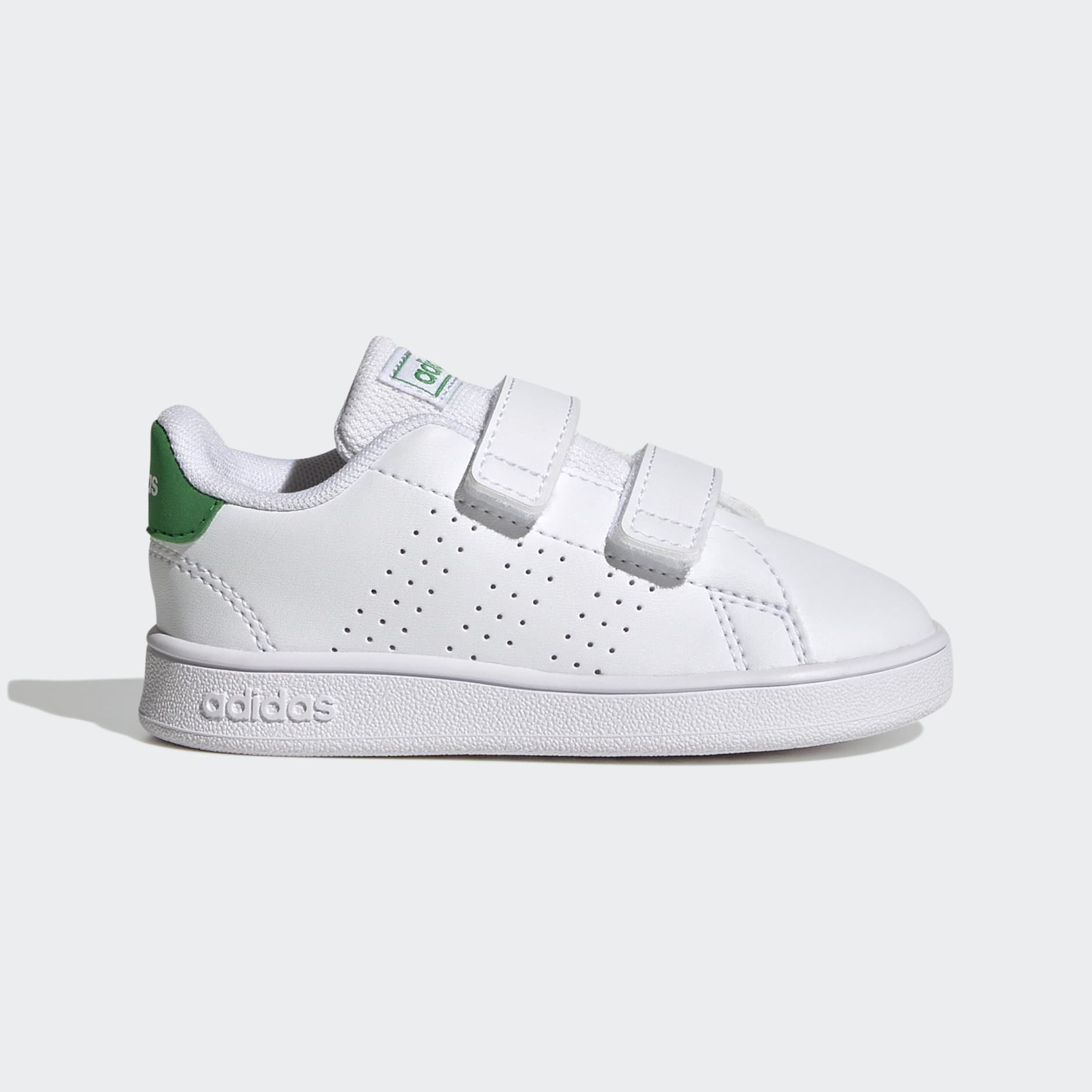 Shoes LK | adidas Two Hook-and-Loop White Lifestyle - Court adidas Advantage