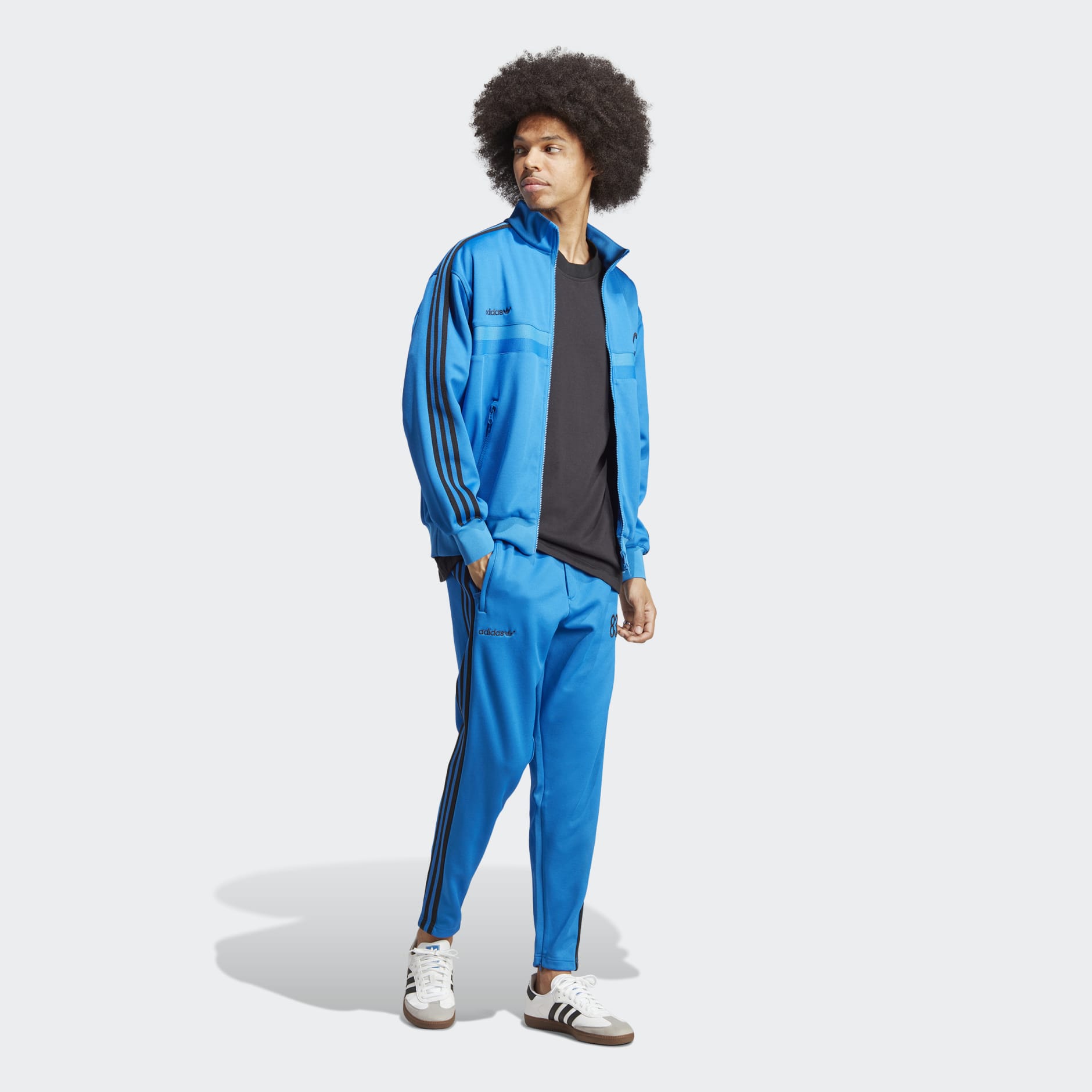 Men's Clothing - 83-C Track - Blue | adidas Saudi Arabia