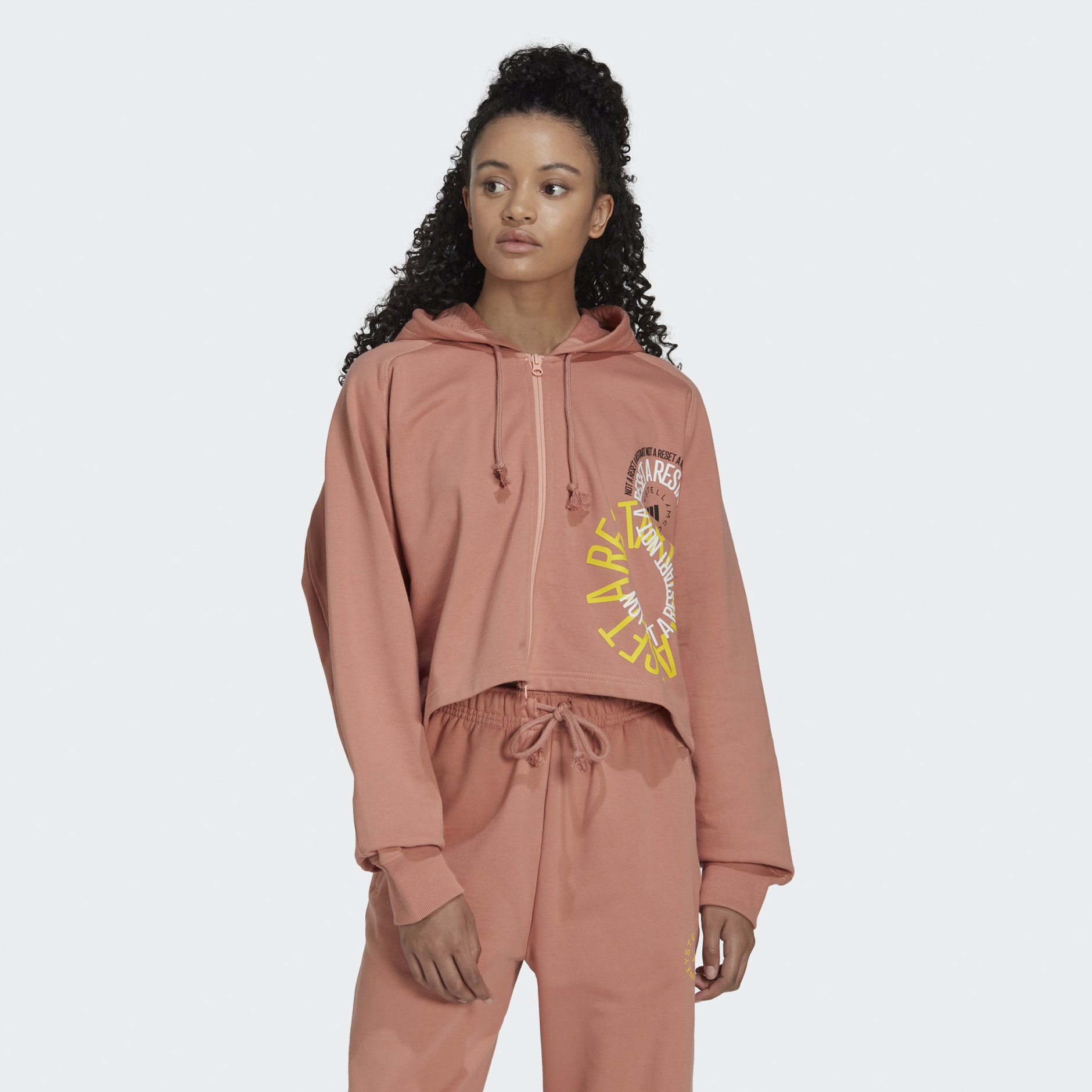 adidas by Stella McCartney Cropped Hoodie