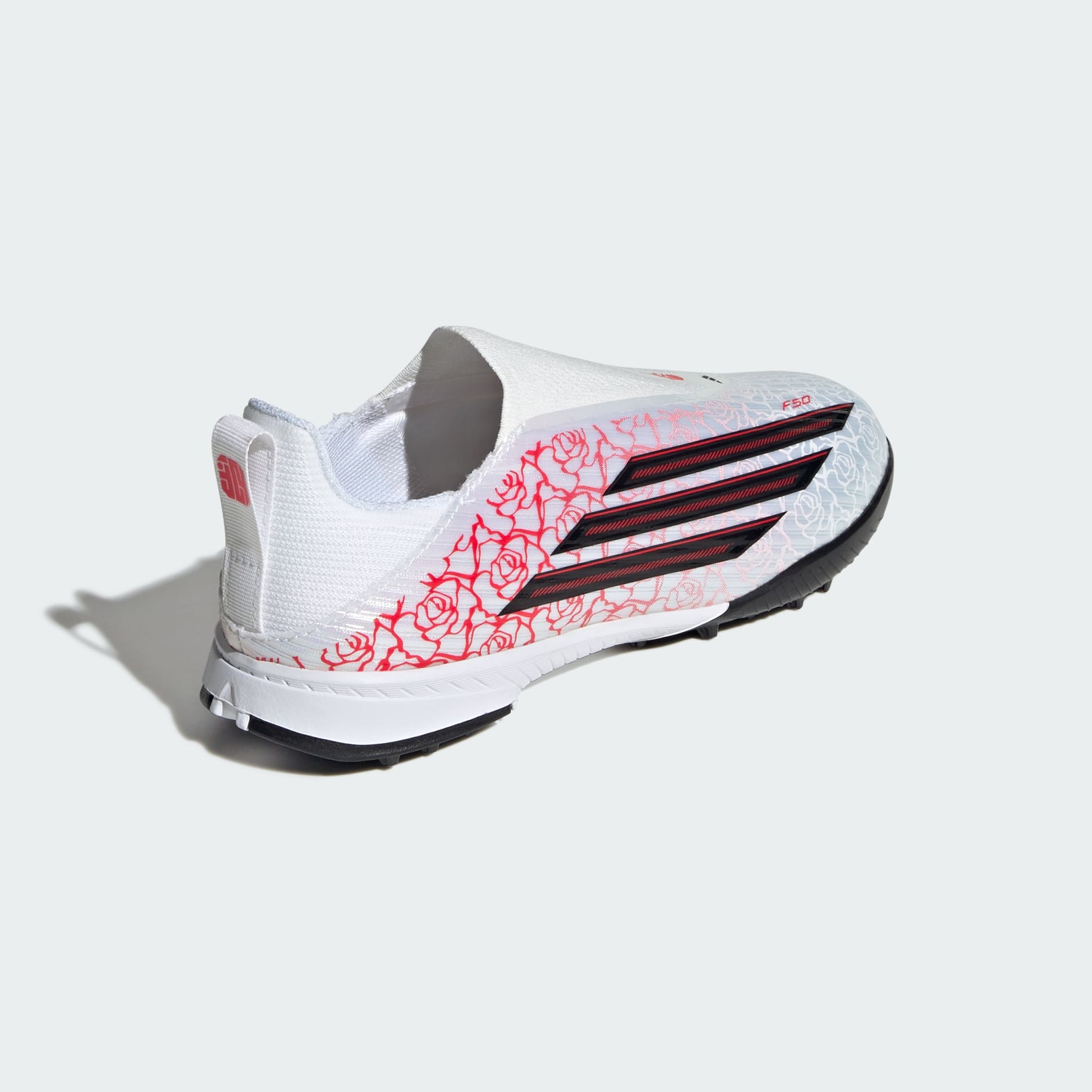 Ghete de fotbal pentru copii F50 LEAGUE fără șireturi pentru teren sintetic