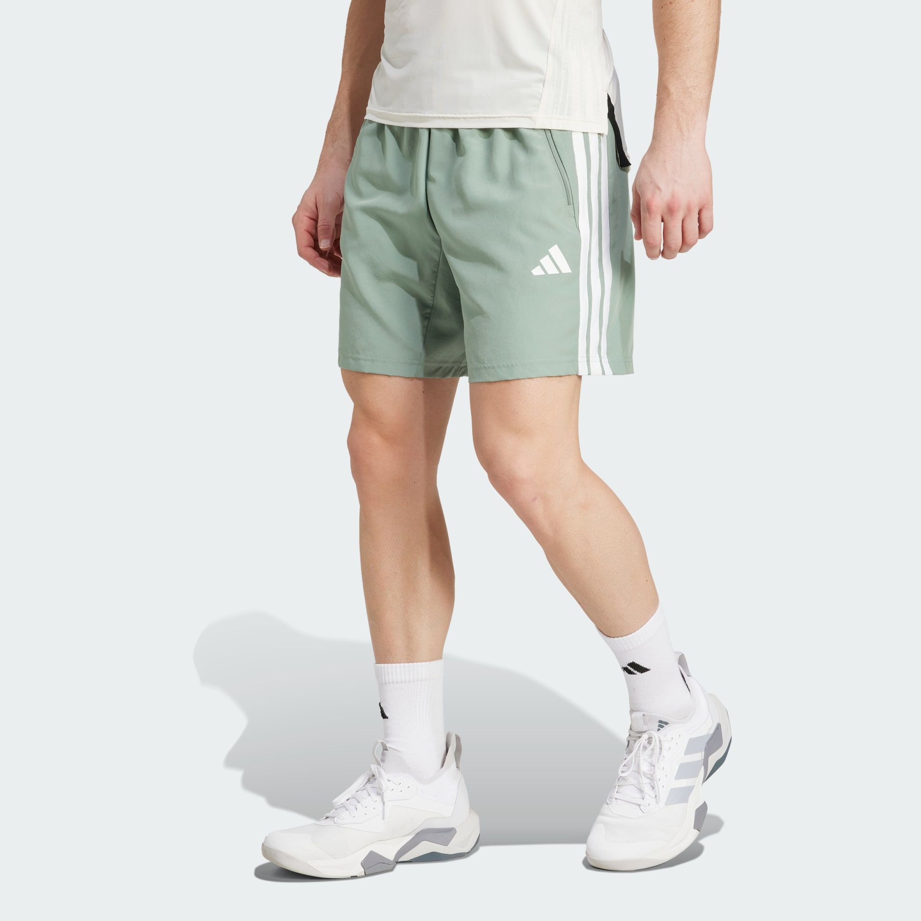 Essentials Training 3-Stripes Woven Shorts