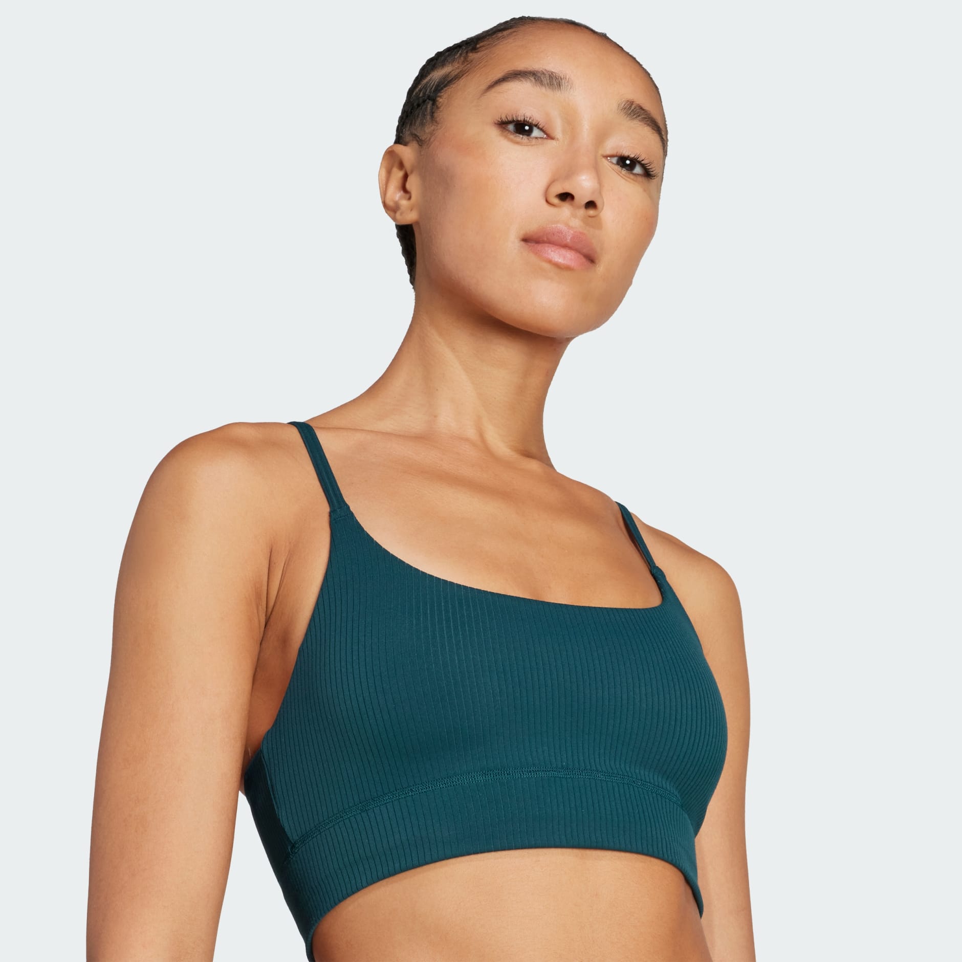 adidas All Me Light Support Rib Bra Long Line Bra