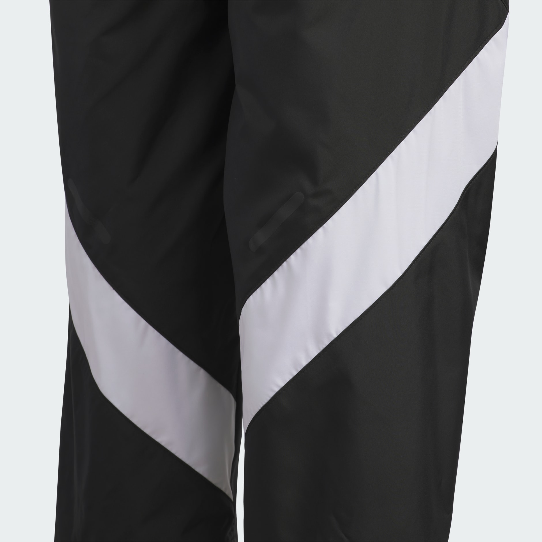 Musthaves 童裝拼色拉絨經編織物梭織九分褲