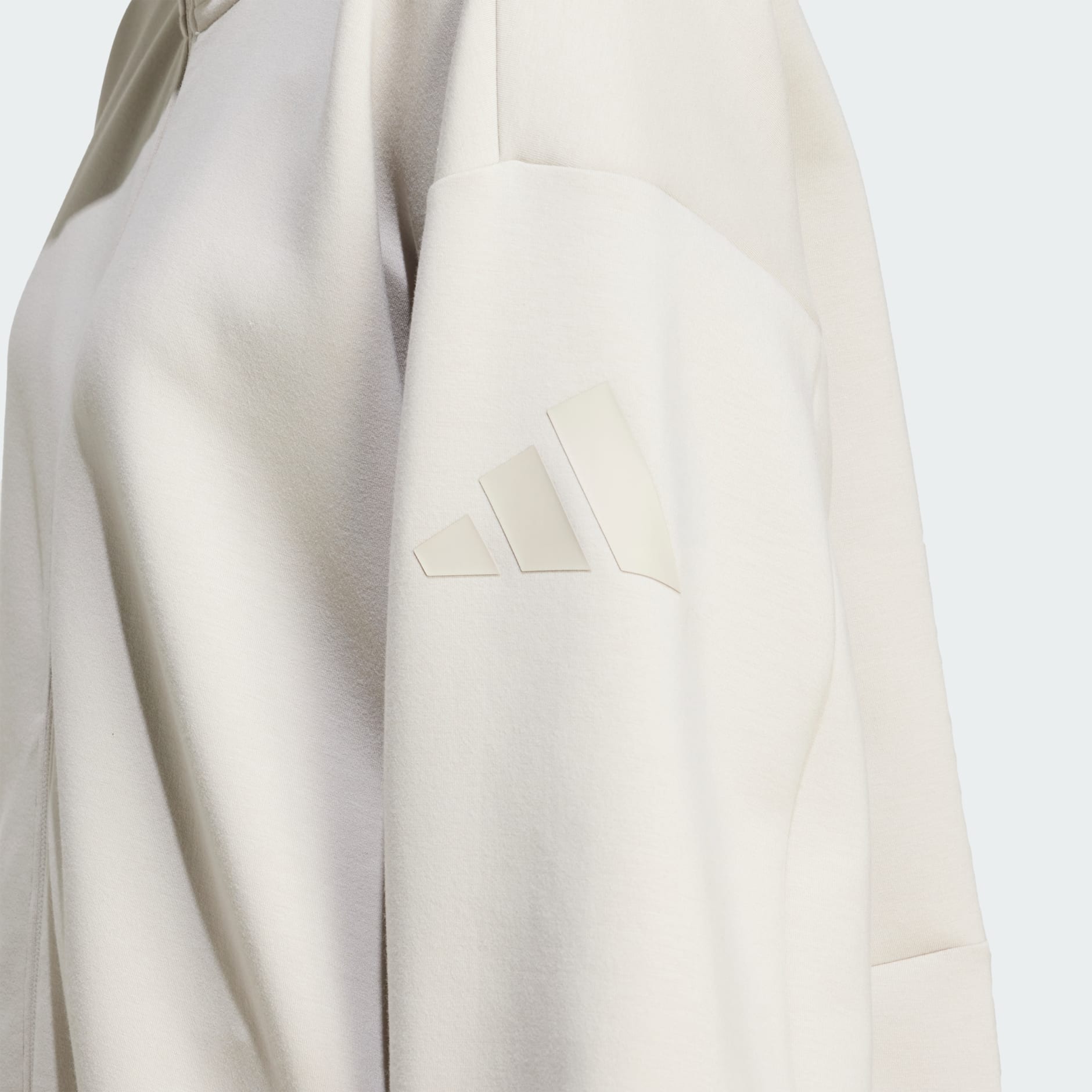 Majica &scaron;irokog kroja s patentnim zatvaračem cijelom duljinom Soft Lux