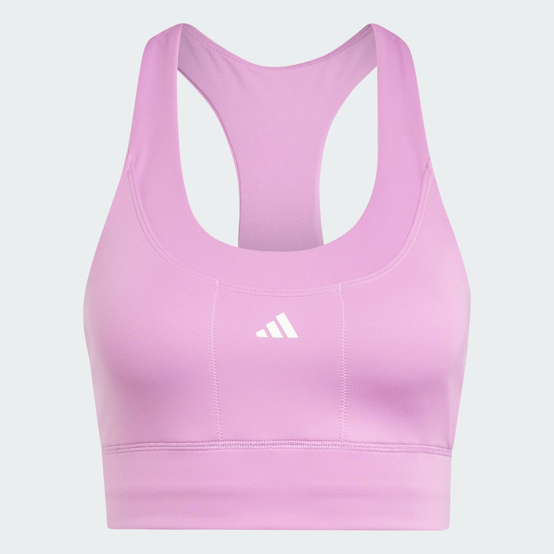 CLOTHING - Run Pocket Medium-Support Bra - Purple | adidas Oman