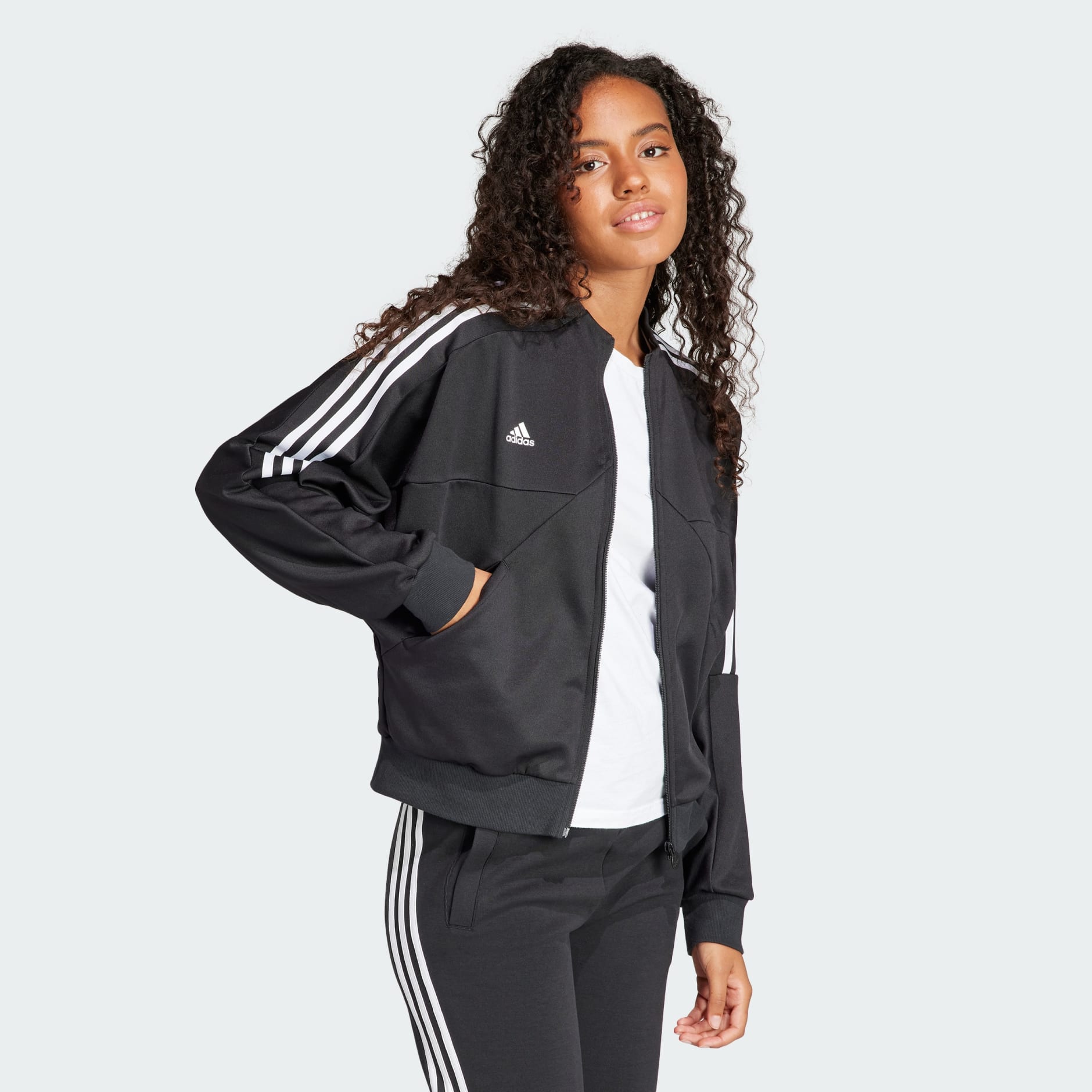 Adidas women online track jacket