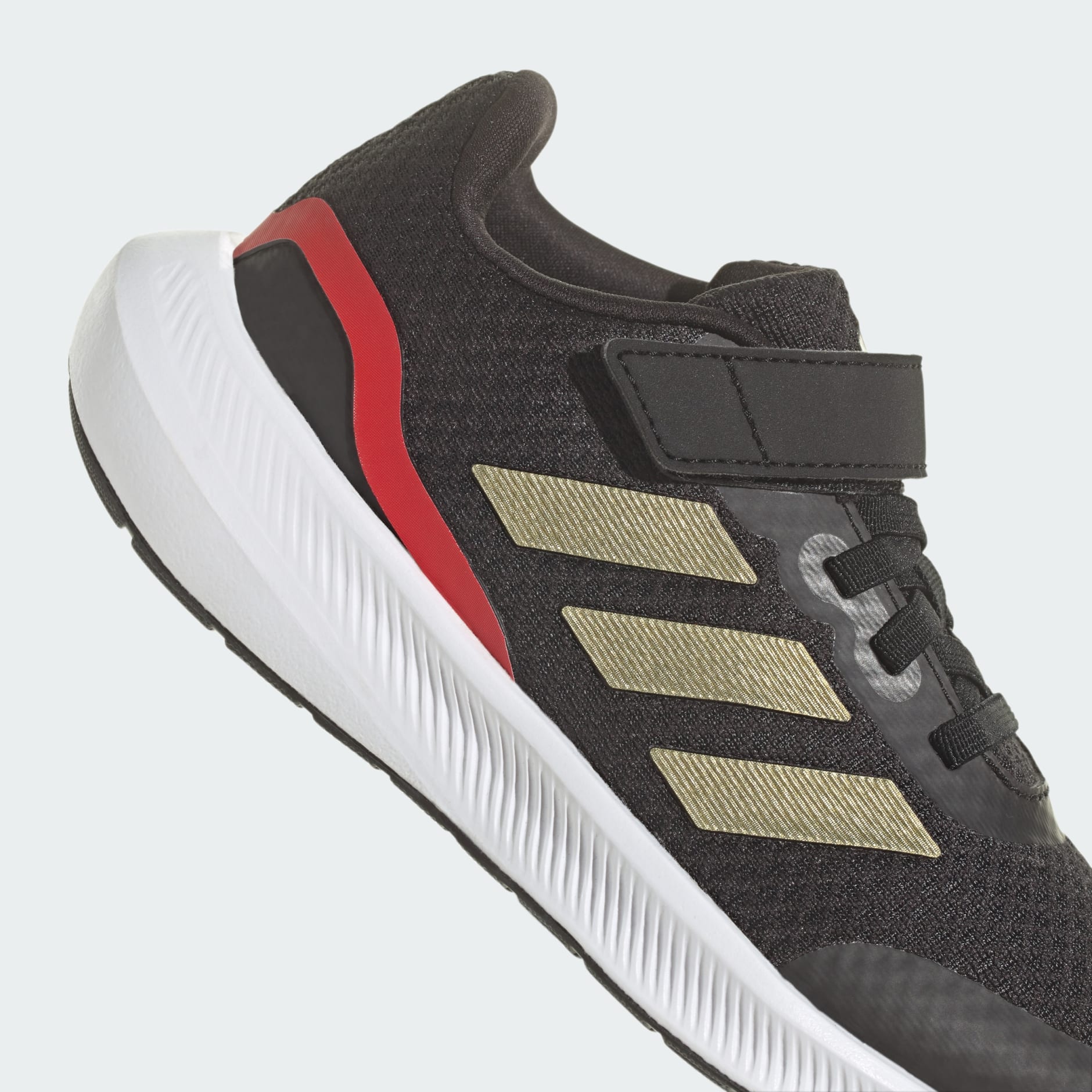 adidas RunFalcon 3.0 | Top Lace KE - Black Strap adidas Shoes Elastic